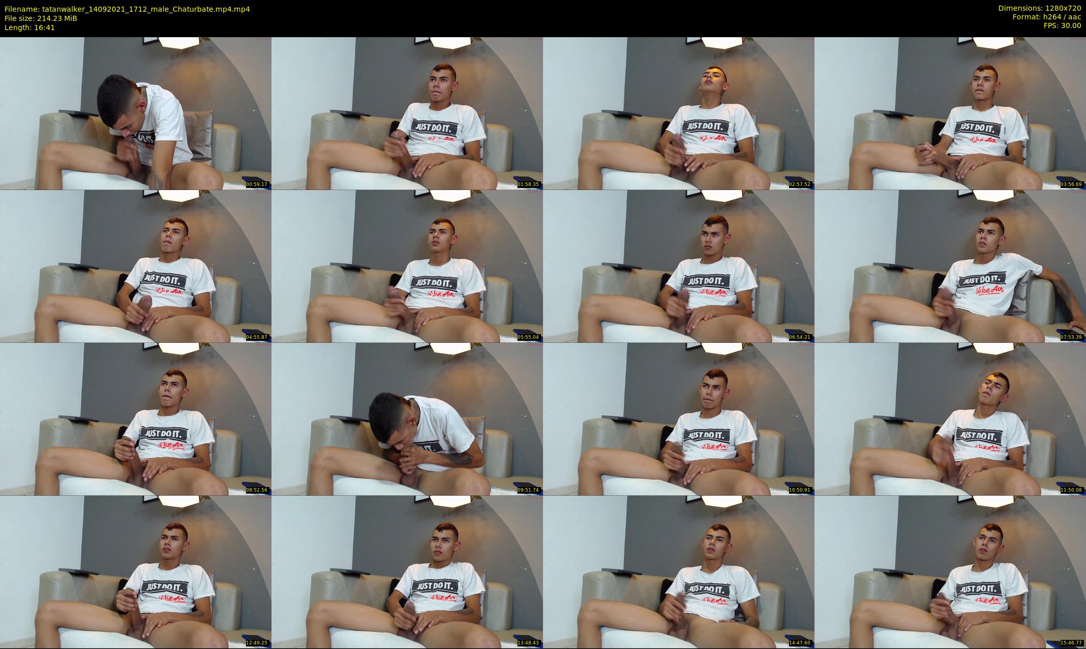 tatanwalker — 17 minute Chaturbate male cam show recording, 720p, Sep 14, 2021