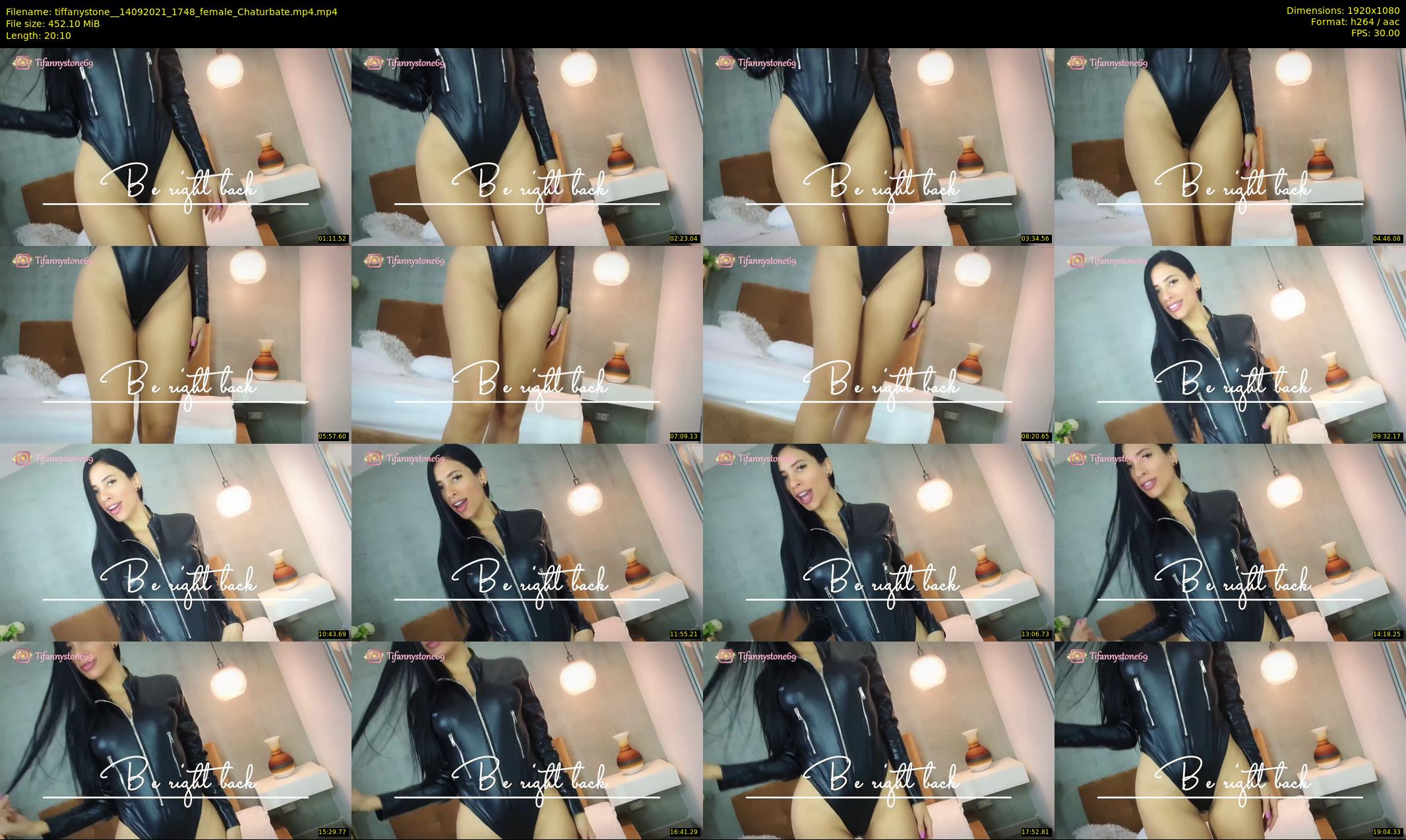 tiffanystone_ — 21 minute Chaturbate female cam show recording, 1080p, Sep 14, 2021