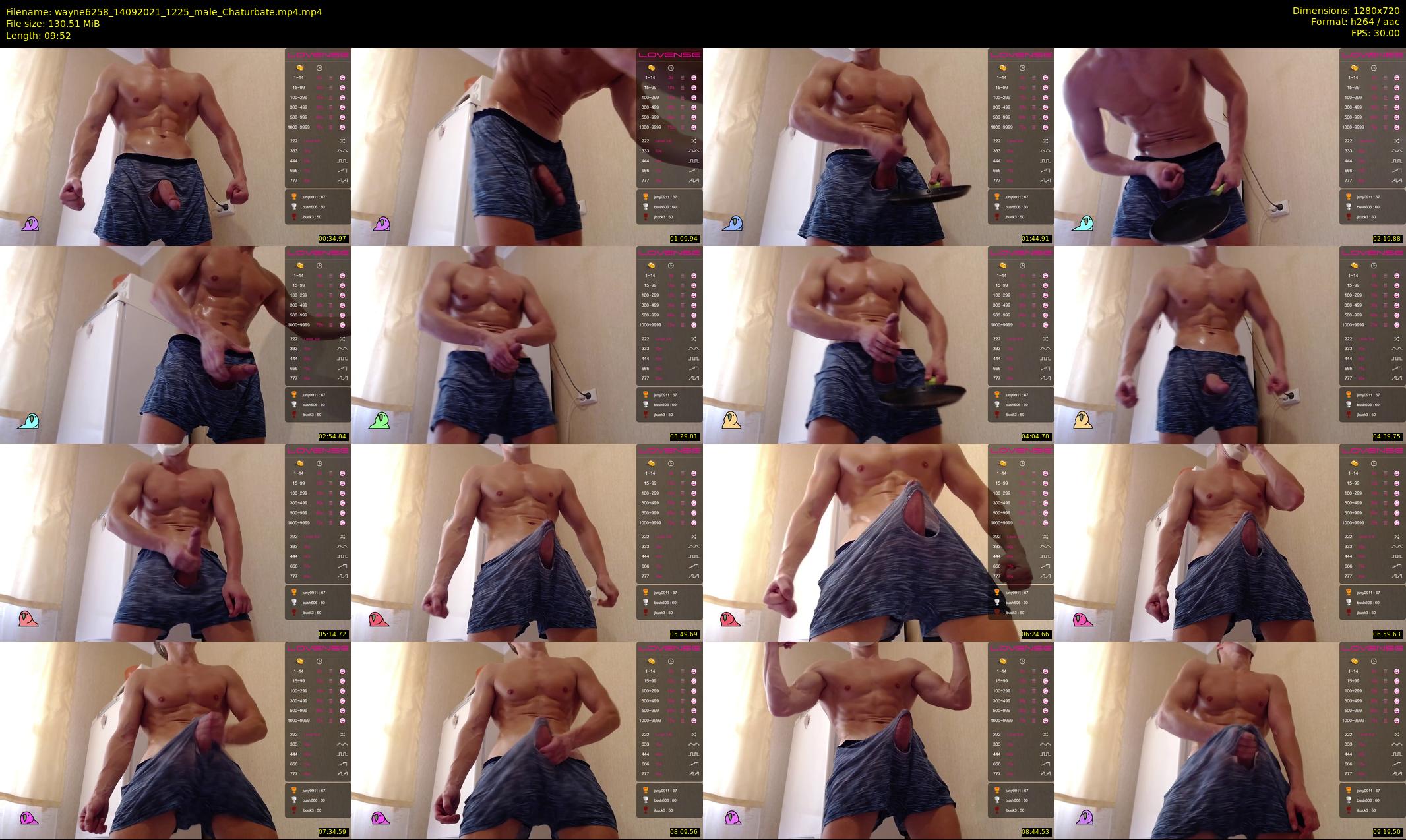 wayne6258 — 10 minute Chaturbate male cam show recording, 720p, Sep 14, 2021