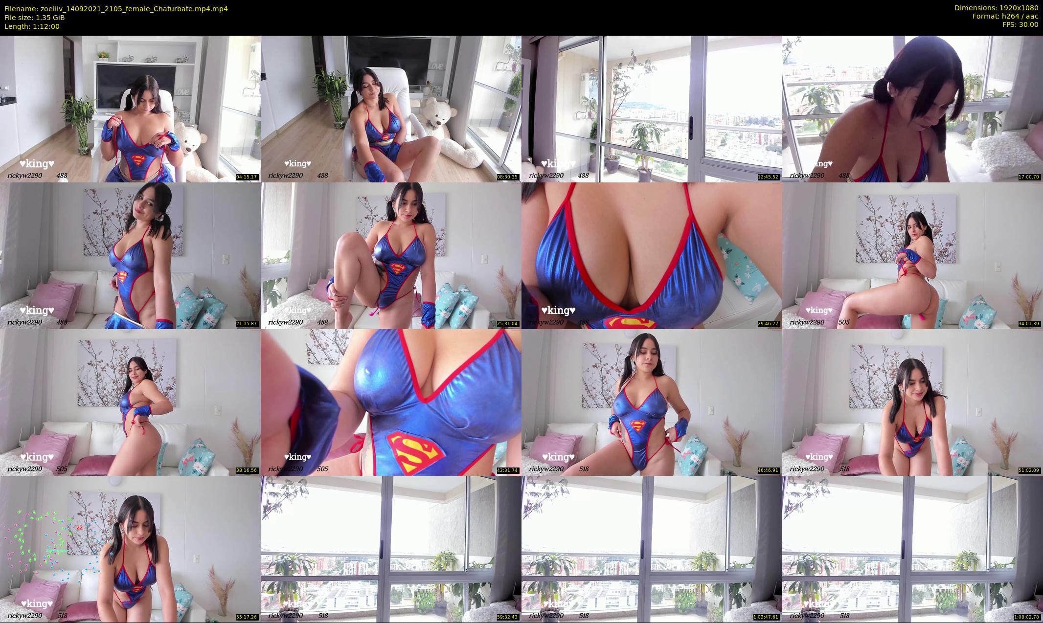 zoeliiv — 72 minute Chaturbate female cam show recording, 1080p, Sep 14, 2021
