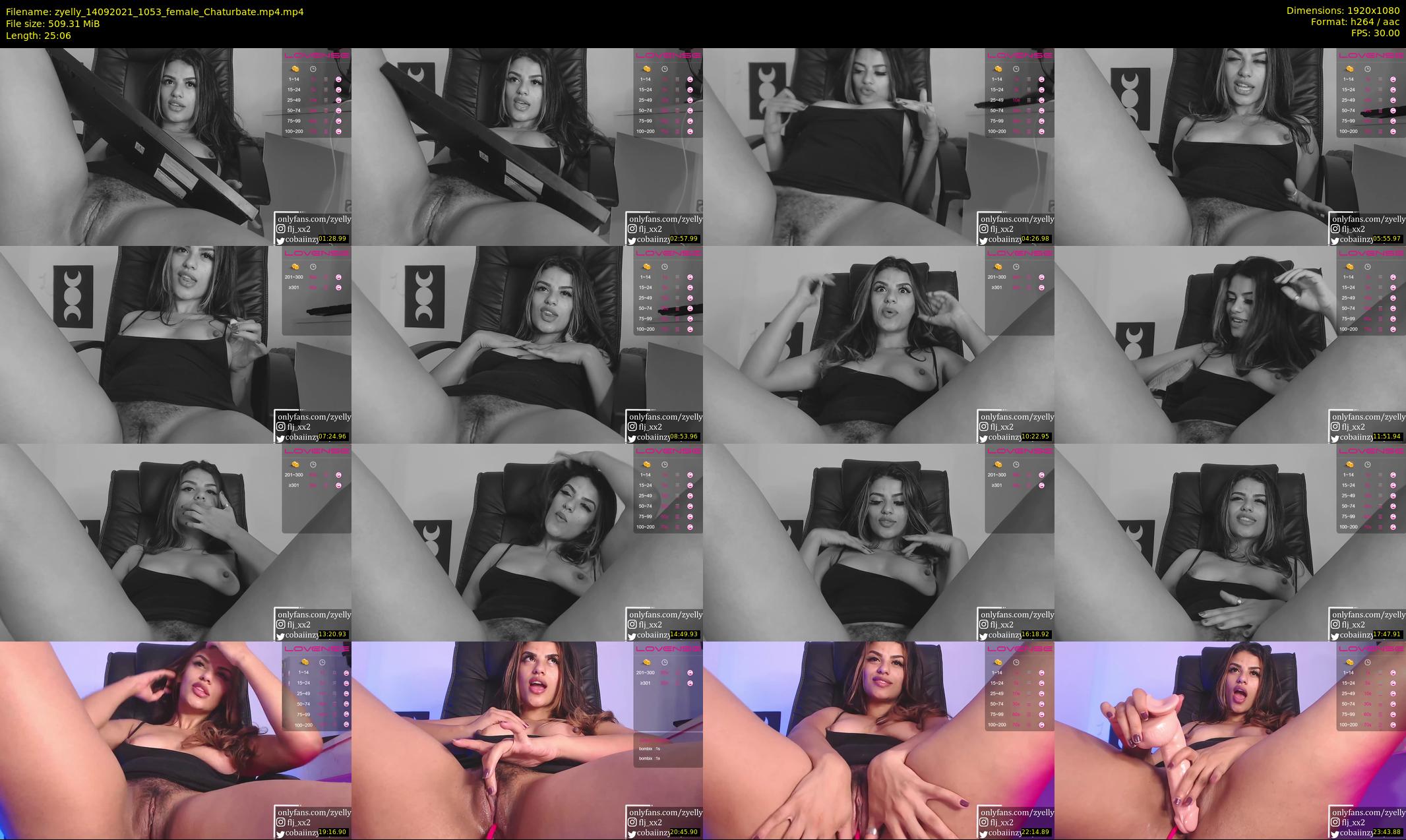zyelly — 26 minute Chaturbate female cam show recording, 1080p, Sep 14, 2021