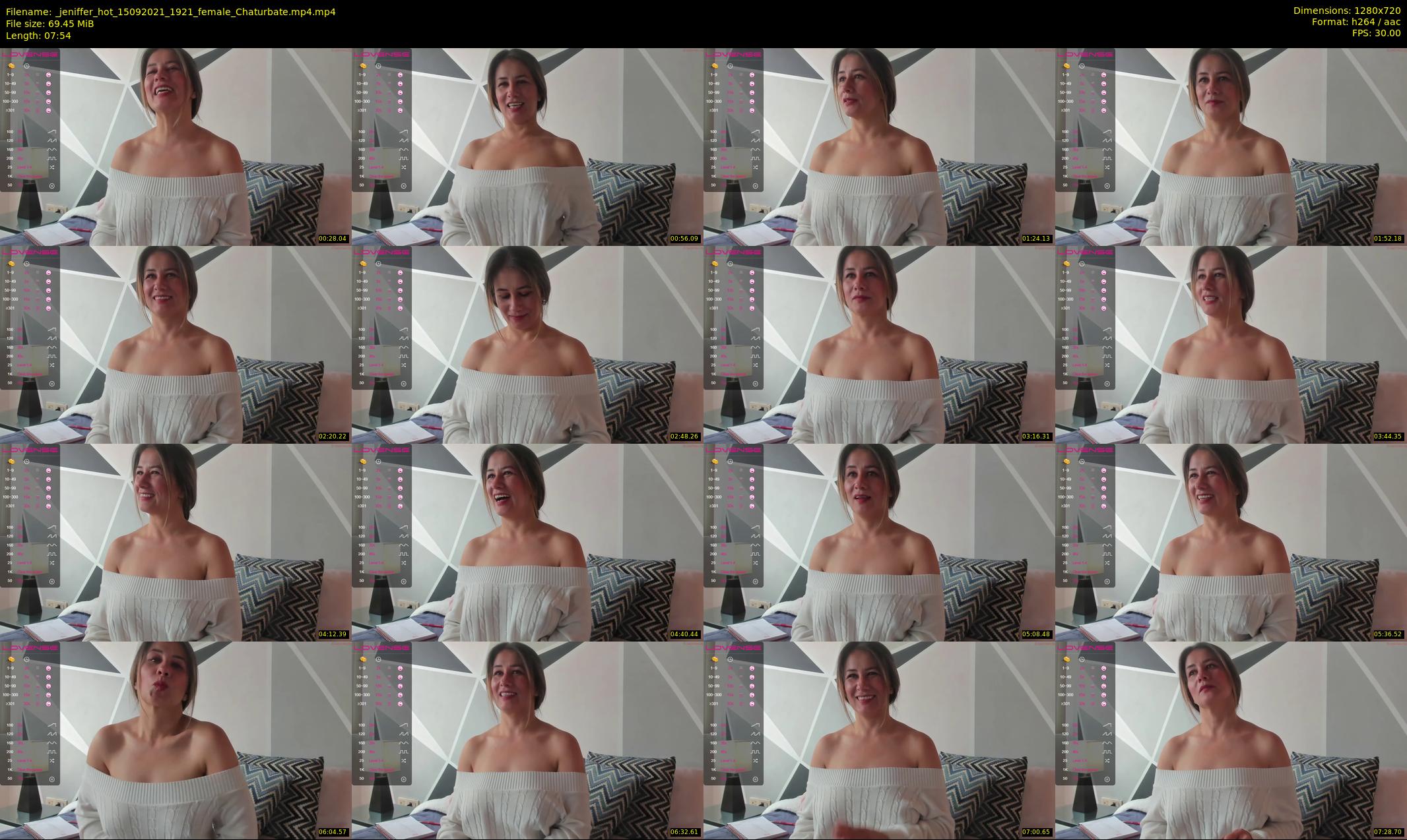 _jeniffer_hot — 8 minute Chaturbate female cam show recording, 720p, Sep 15, 2021