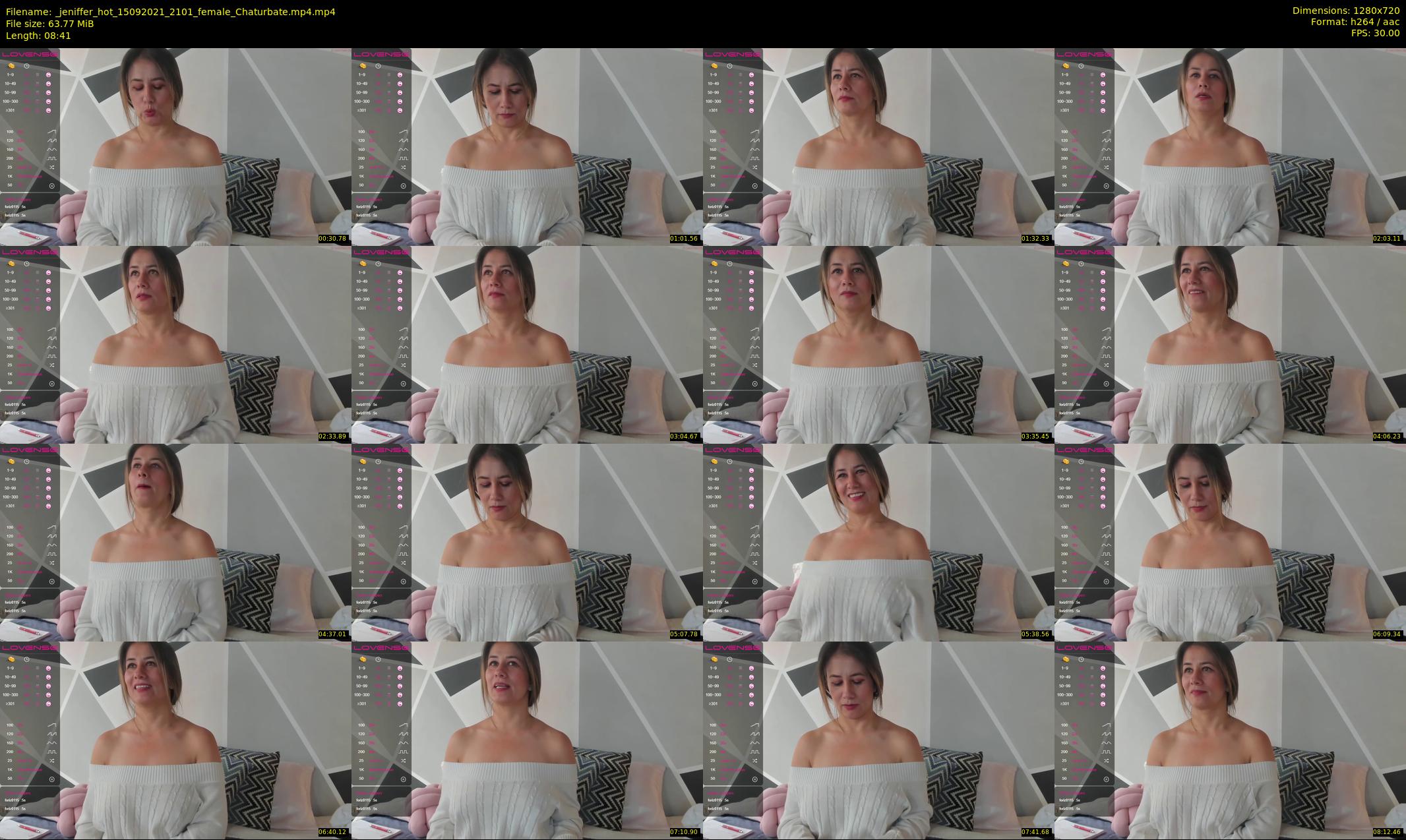 _jeniffer_hot — 9 minute Chaturbate female cam show recording, 720p, Sep 15, 2021