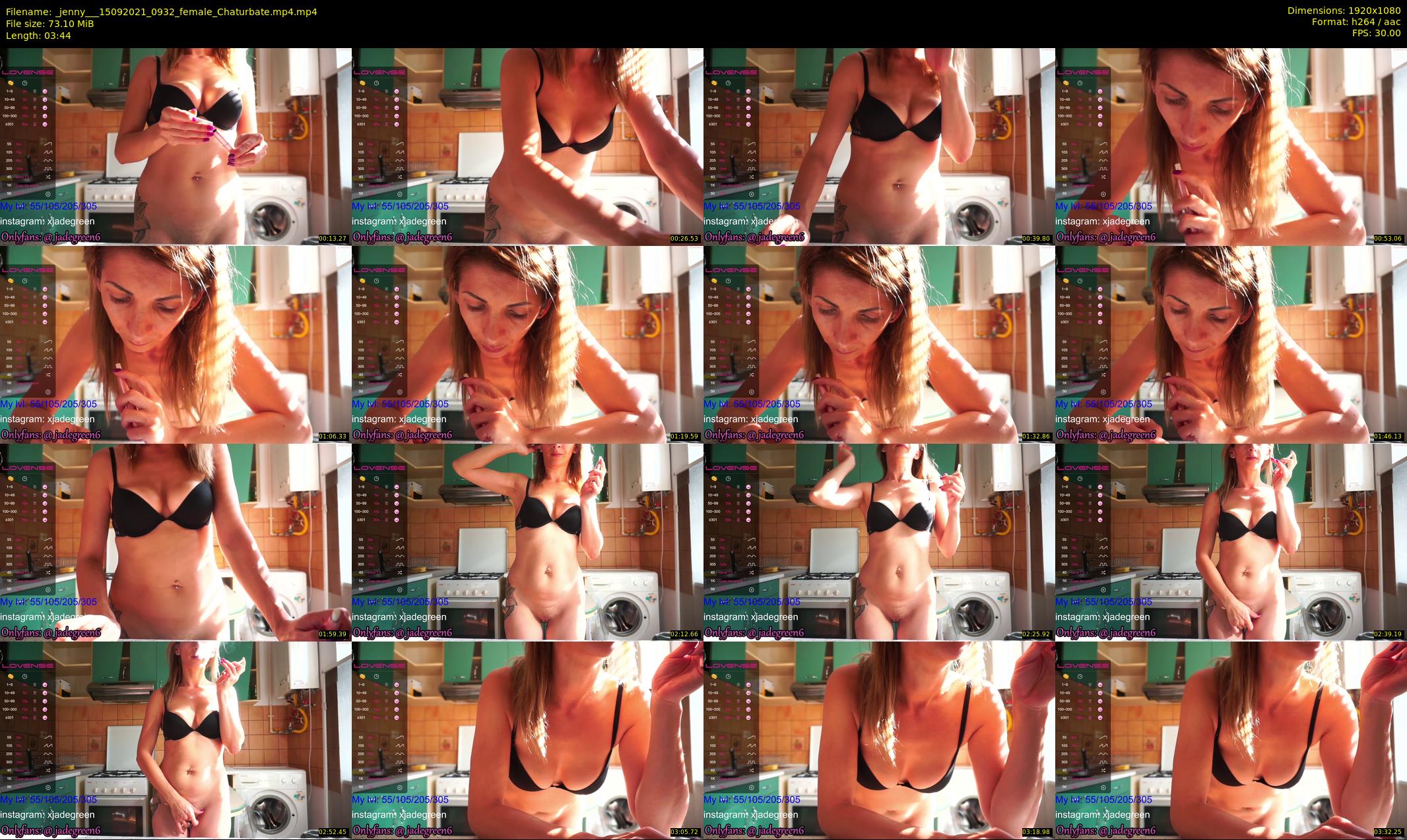 _jenny__ — 4 minute Chaturbate female cam show recording, 1080p, Sep 15, 2021