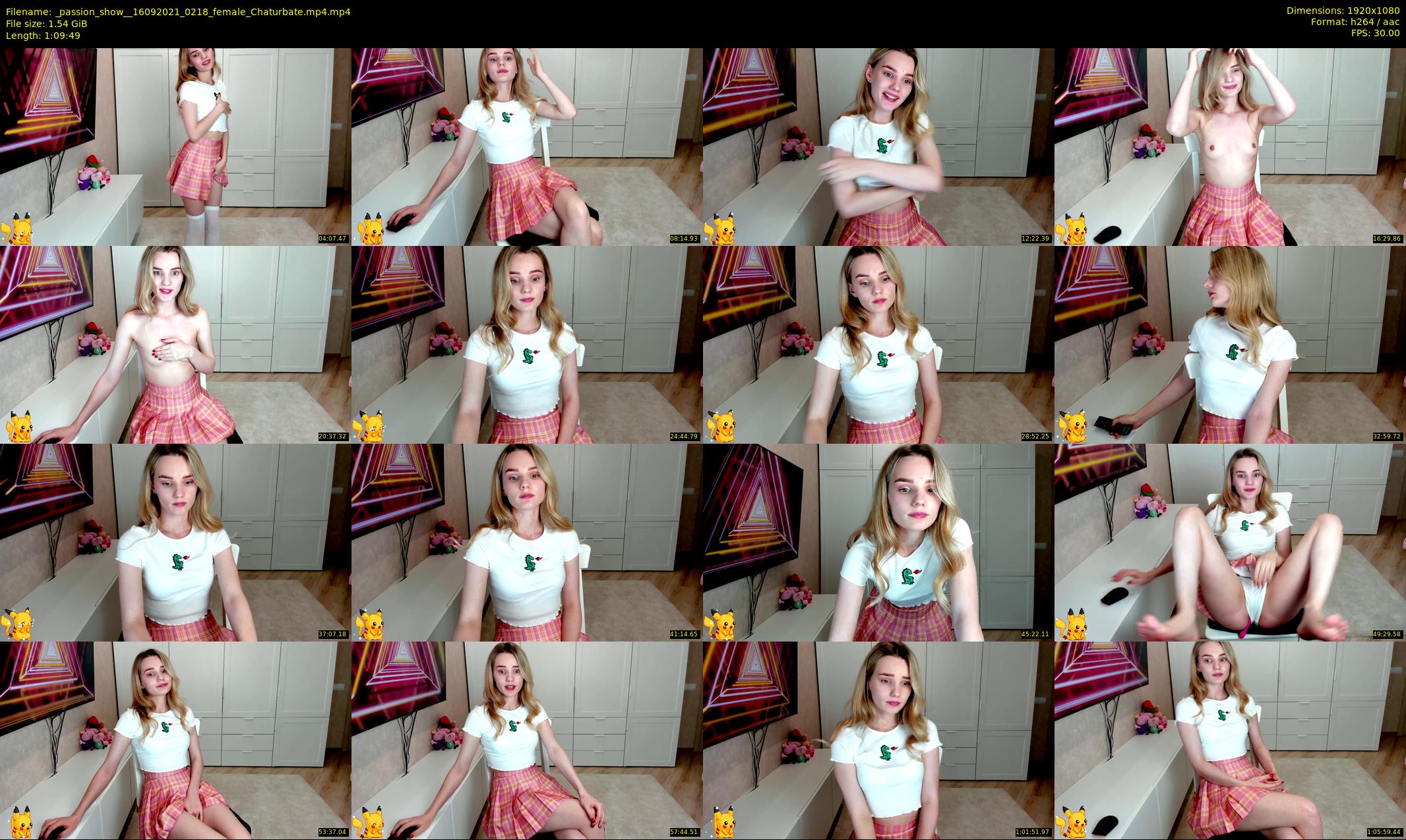 _passion_show_ — 70 minute Chaturbate couple cam show recording, 1080p, Sep 16, 2021