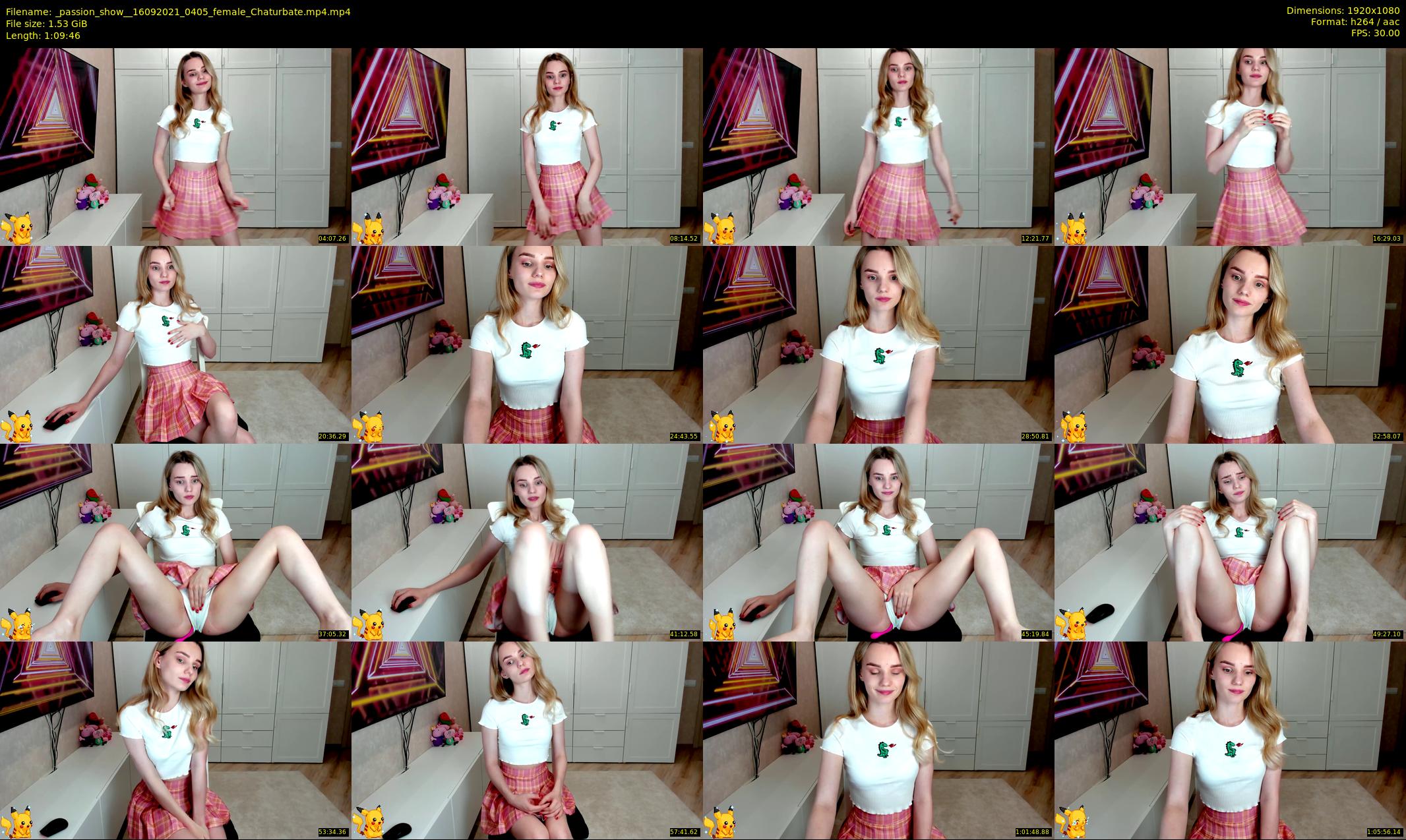 _passion_show_ — 70 minute Chaturbate couple cam show recording, 1080p, Sep 16, 2021