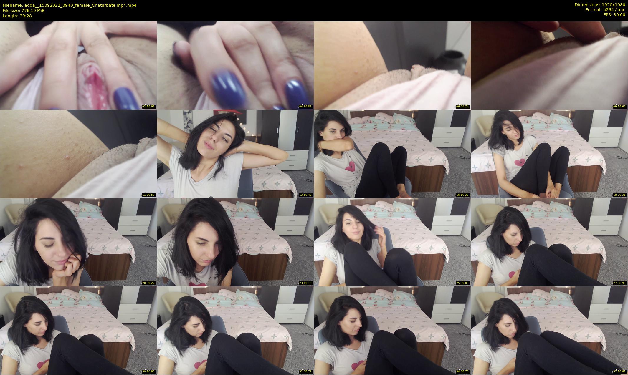 adda_ — 40 minute Chaturbate female cam show recording, 1080p, Sep 15, 2021