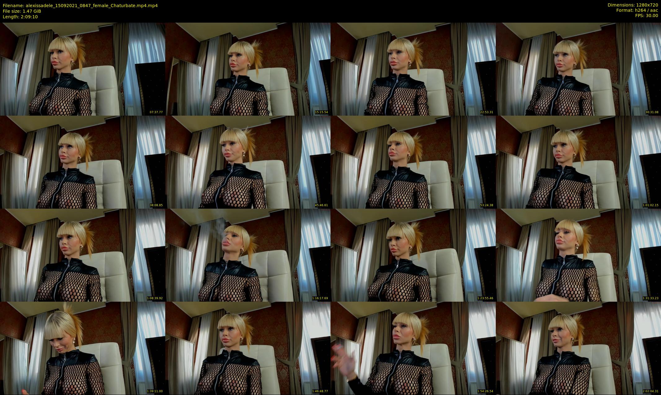 alexissadele — 130 minute Chaturbate female cam show recording, 720p, Sep 15, 2021