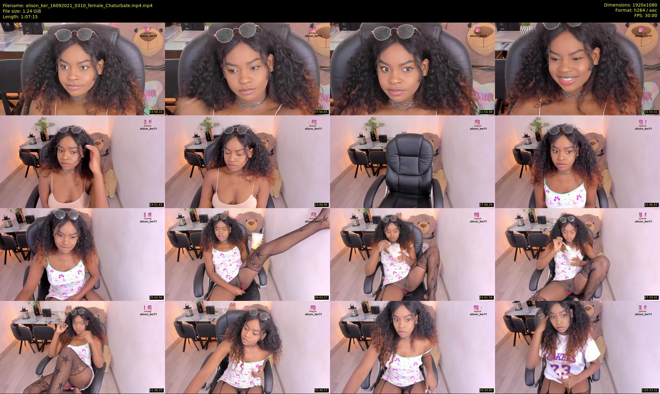 alison_ker — 68 minute Chaturbate female cam show recording, 1080p, Sep 16, 2021