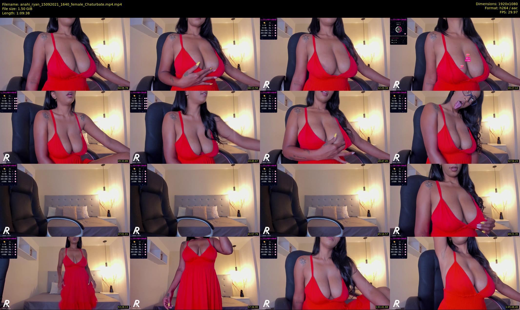 anahi_ryan — 70 minute Chaturbate female cam show recording, 1080p, Sep 15, 2021
