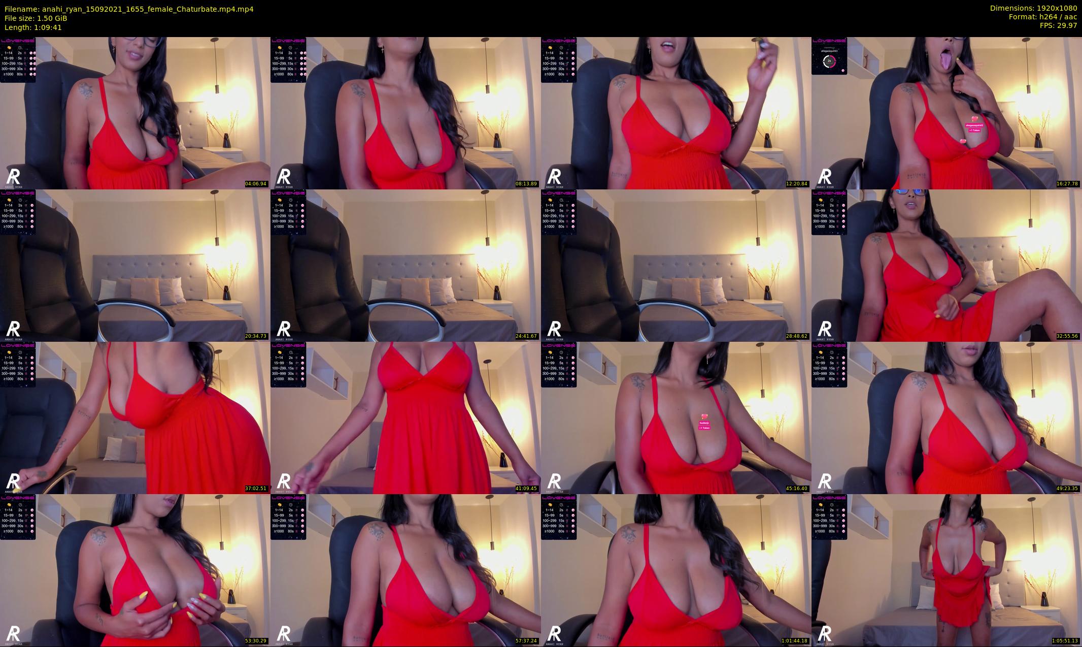anahi_ryan — 70 minute Chaturbate female cam show recording, 1080p, Sep 15, 2021