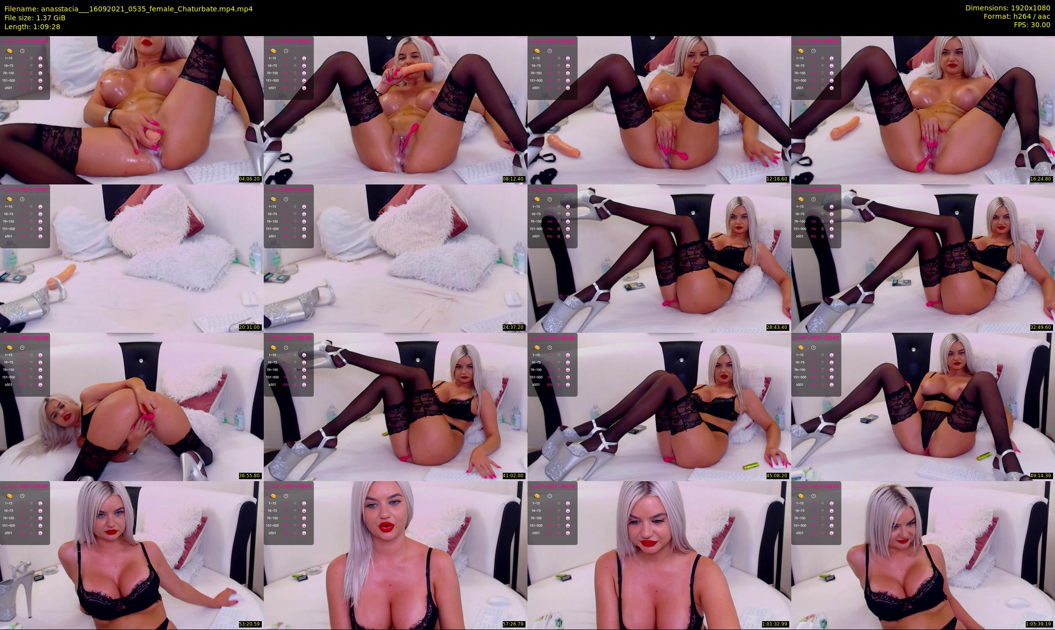 anasstacia__ — 70 minute Chaturbate female cam show recording, 1080p, Sep 16, 2021