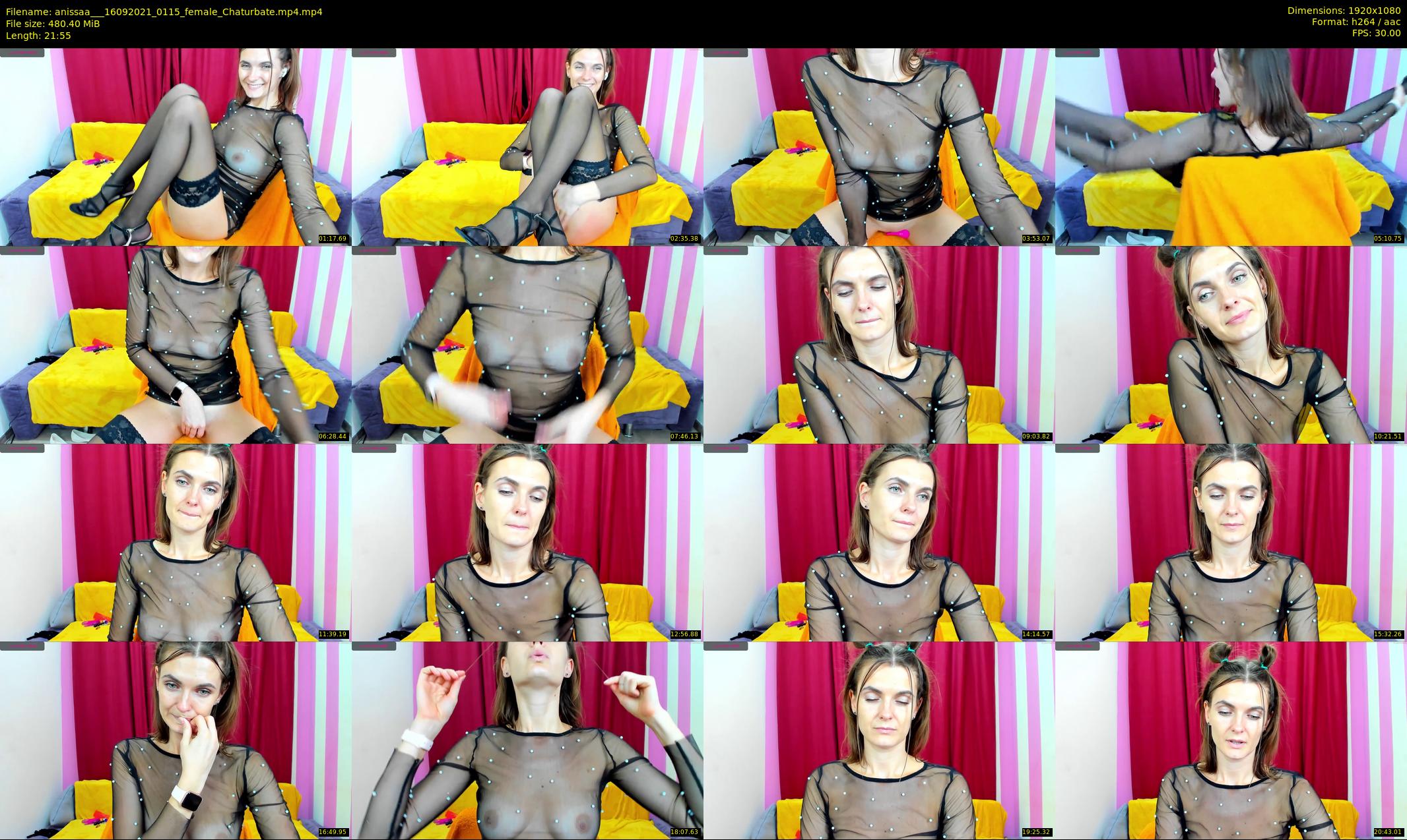 anissaa__ — 22 minute Chaturbate female cam show recording, 1080p, Sep 16, 2021