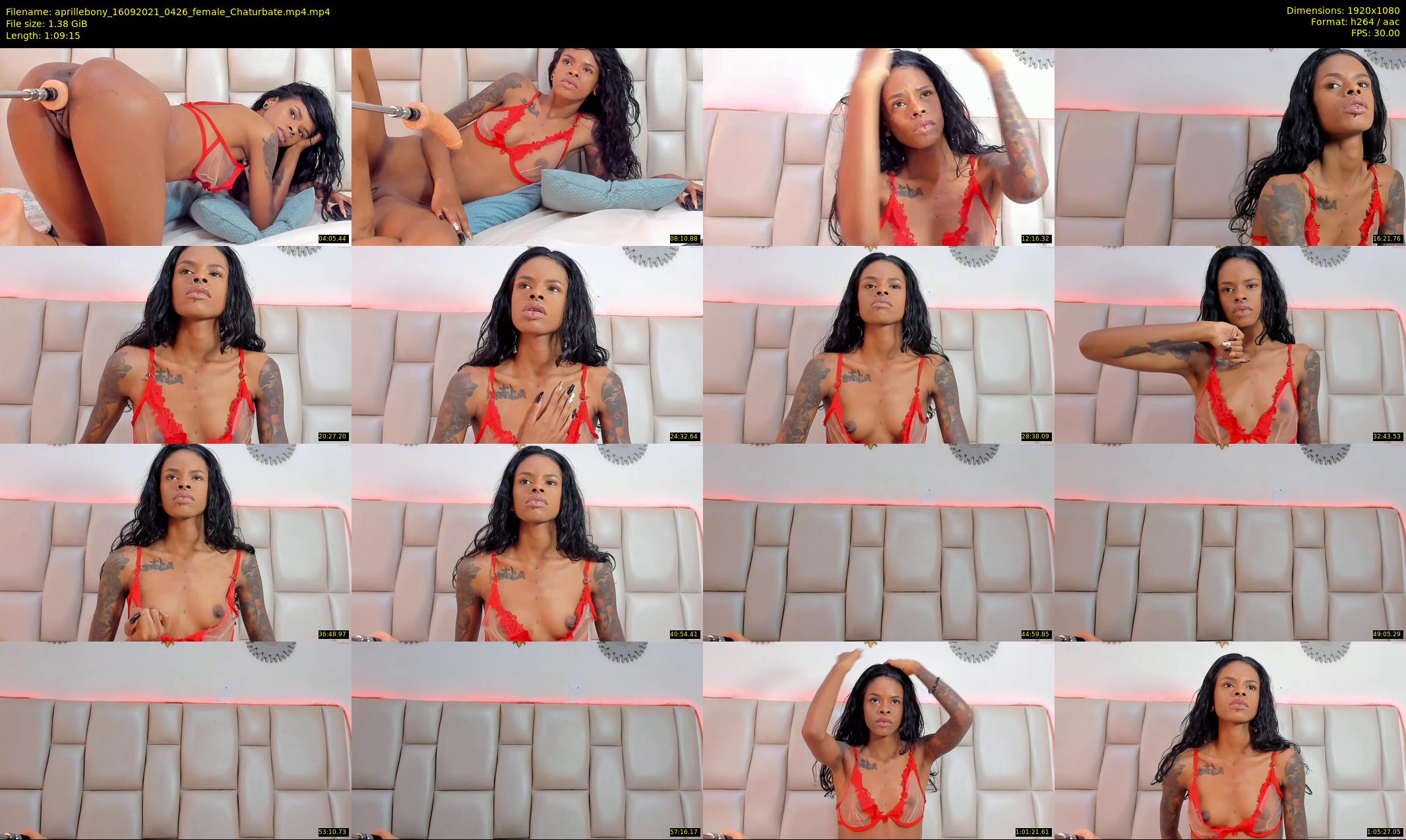 aprillebony — 70 minute Chaturbate female cam show recording, 1080p, Sep 16, 2021