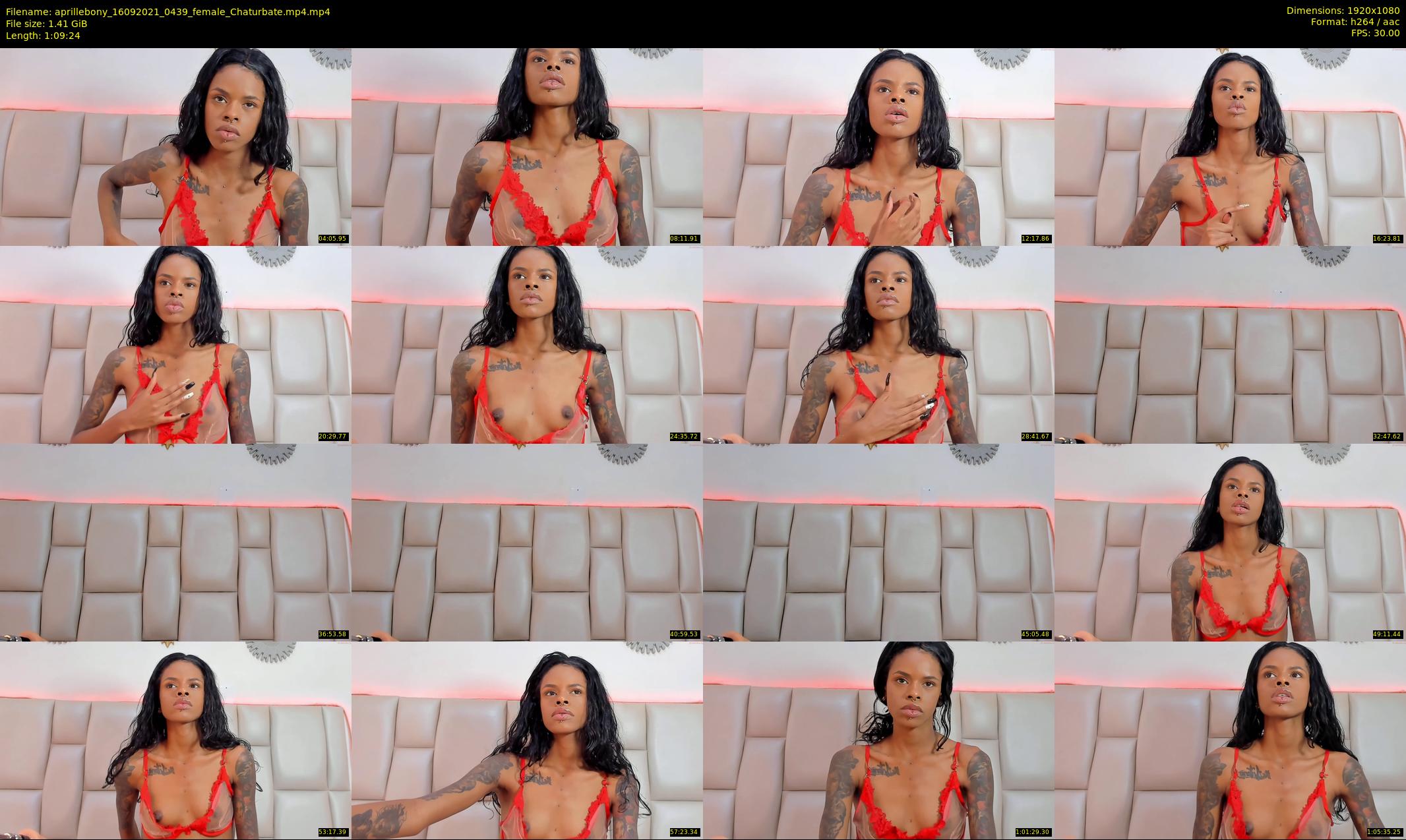 aprillebony — 70 minute Chaturbate female cam show recording, 1080p, Sep 16, 2021