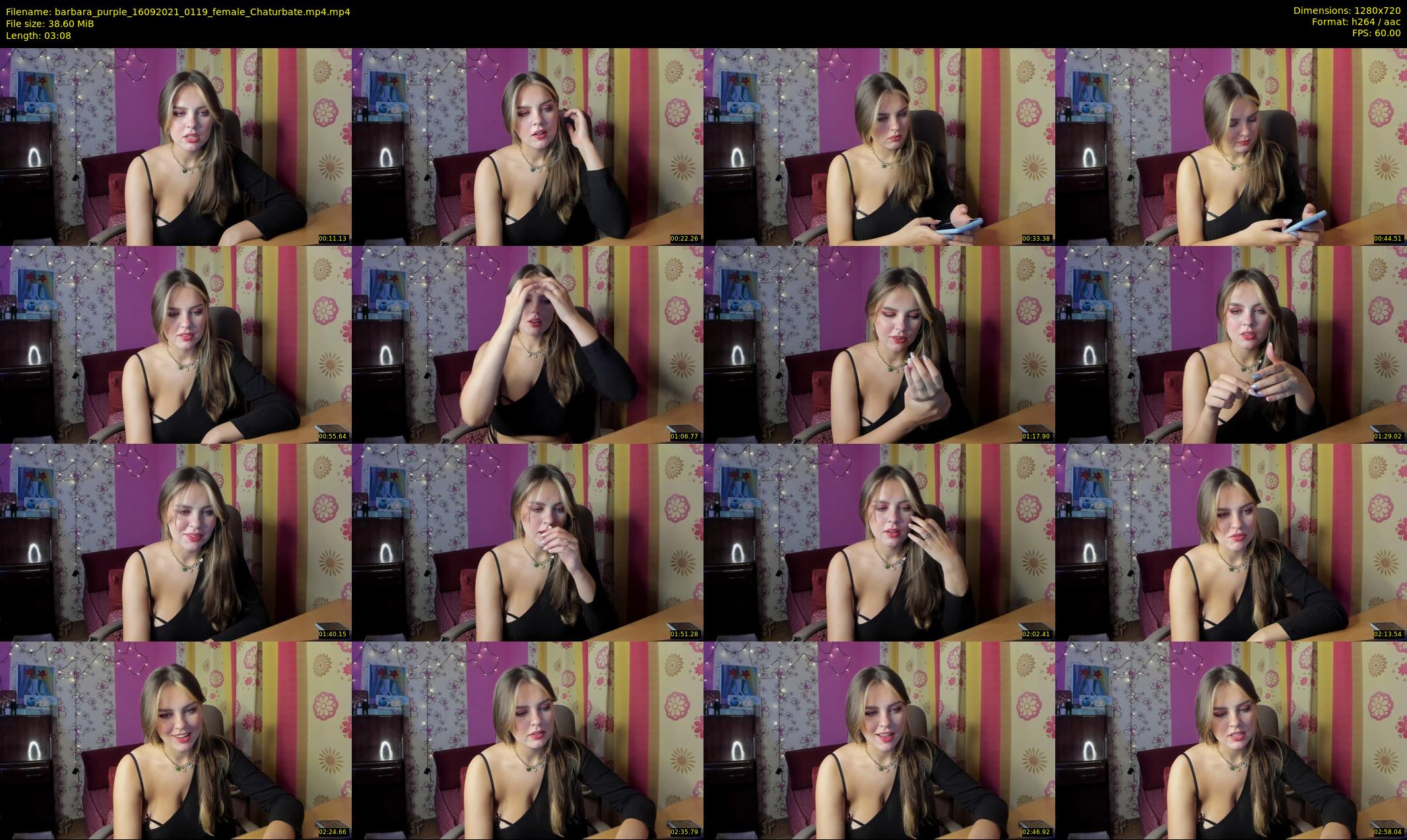 barbara_purple — 4 minute Chaturbate female cam show recording, 720p, Sep 16, 2021