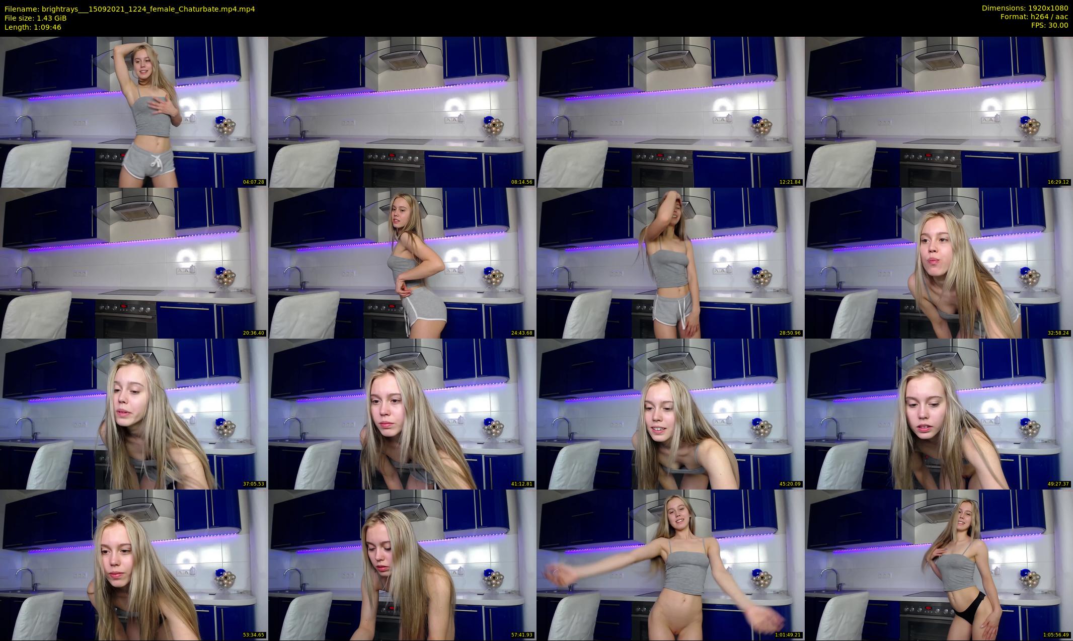 brightrays__ — 70 minute Chaturbate female cam show recording, 1080p, Sep 15, 2021