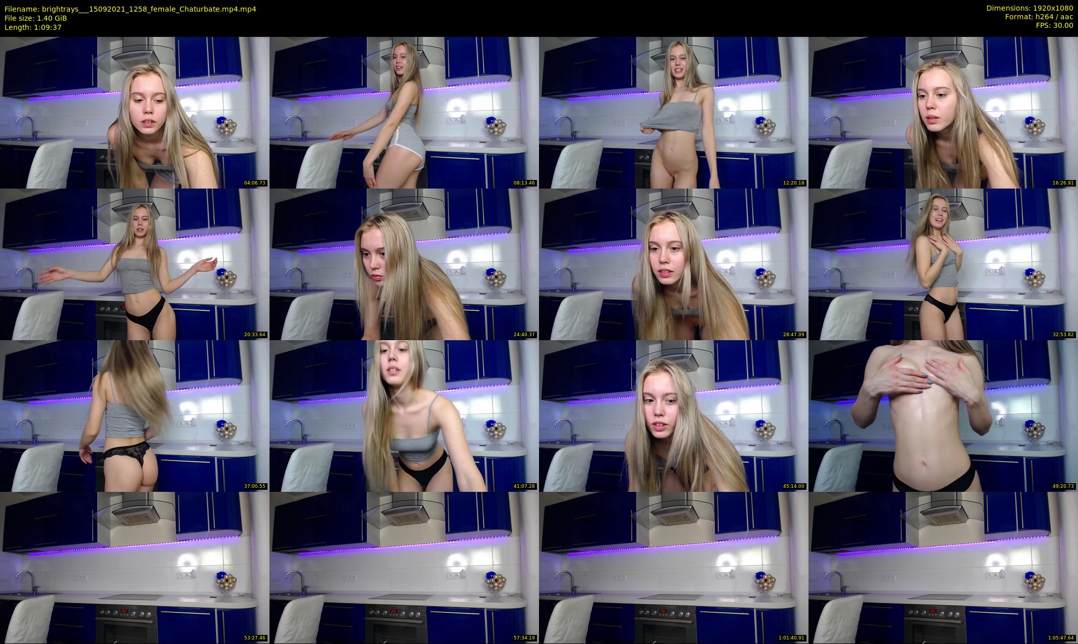 brightrays__ — 70 minute Chaturbate female cam show recording, 1080p, Sep 15, 2021