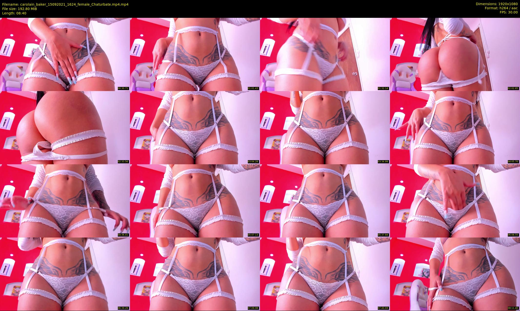 carolain_baker — 9 minute Chaturbate female cam show recording, 1080p, Sep 15, 2021