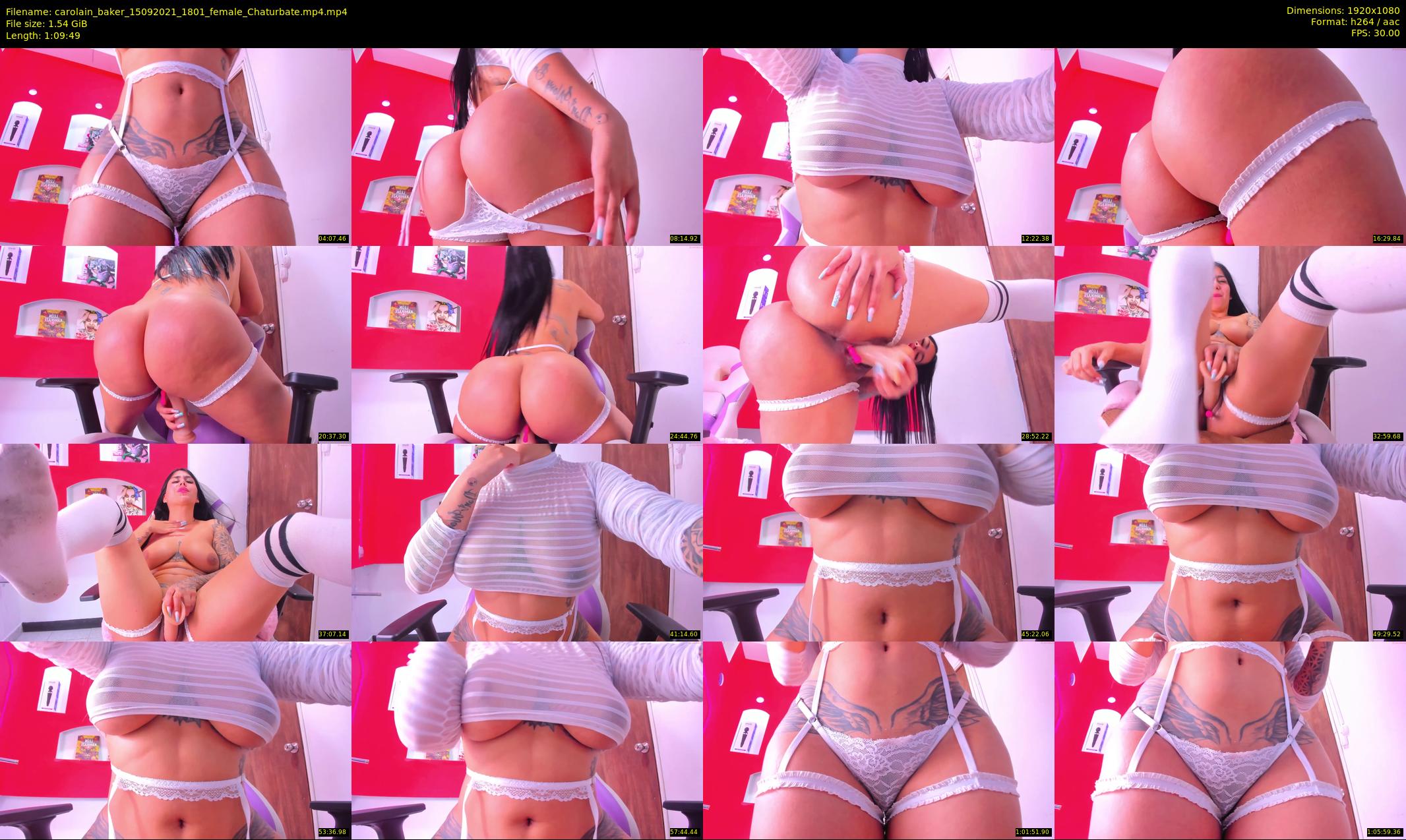 carolain_baker — 70 minute Chaturbate female cam show recording, 1080p, Sep 15, 2021