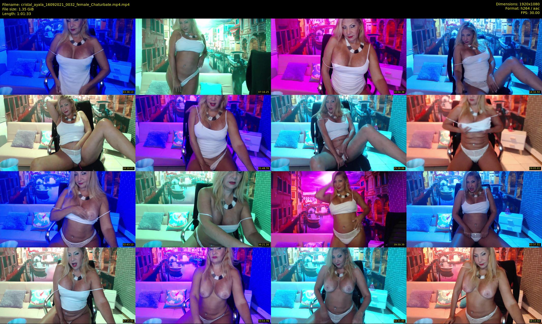 cristal_ayala — 62 minute Chaturbate female cam show recording, 1080p, Sep 16, 2021