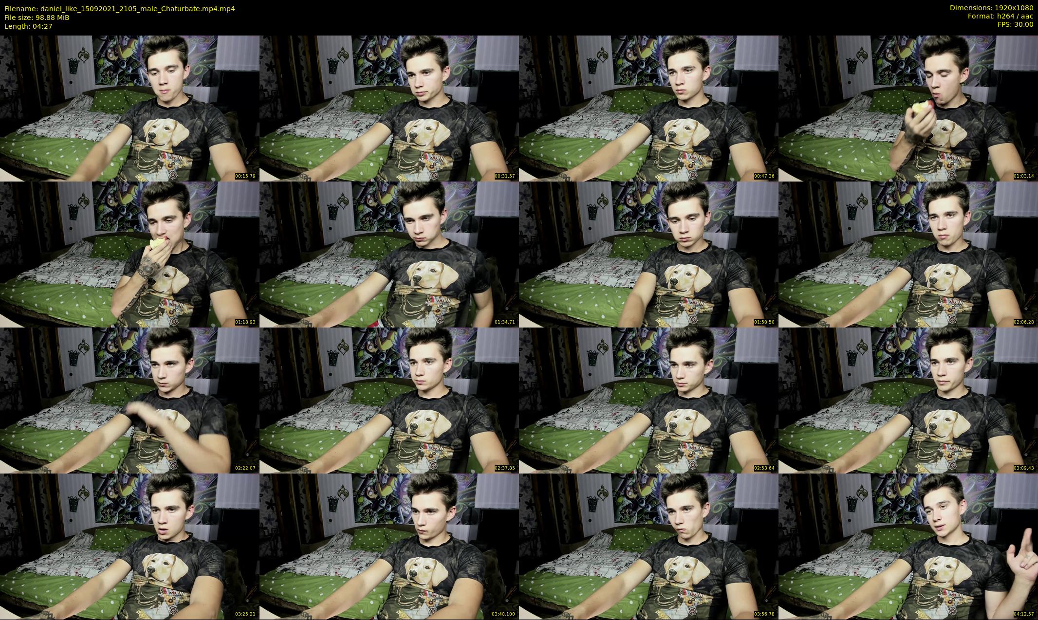 daniel_like — 5 minute Chaturbate male cam show recording, 1080p, Sep 15, 2021