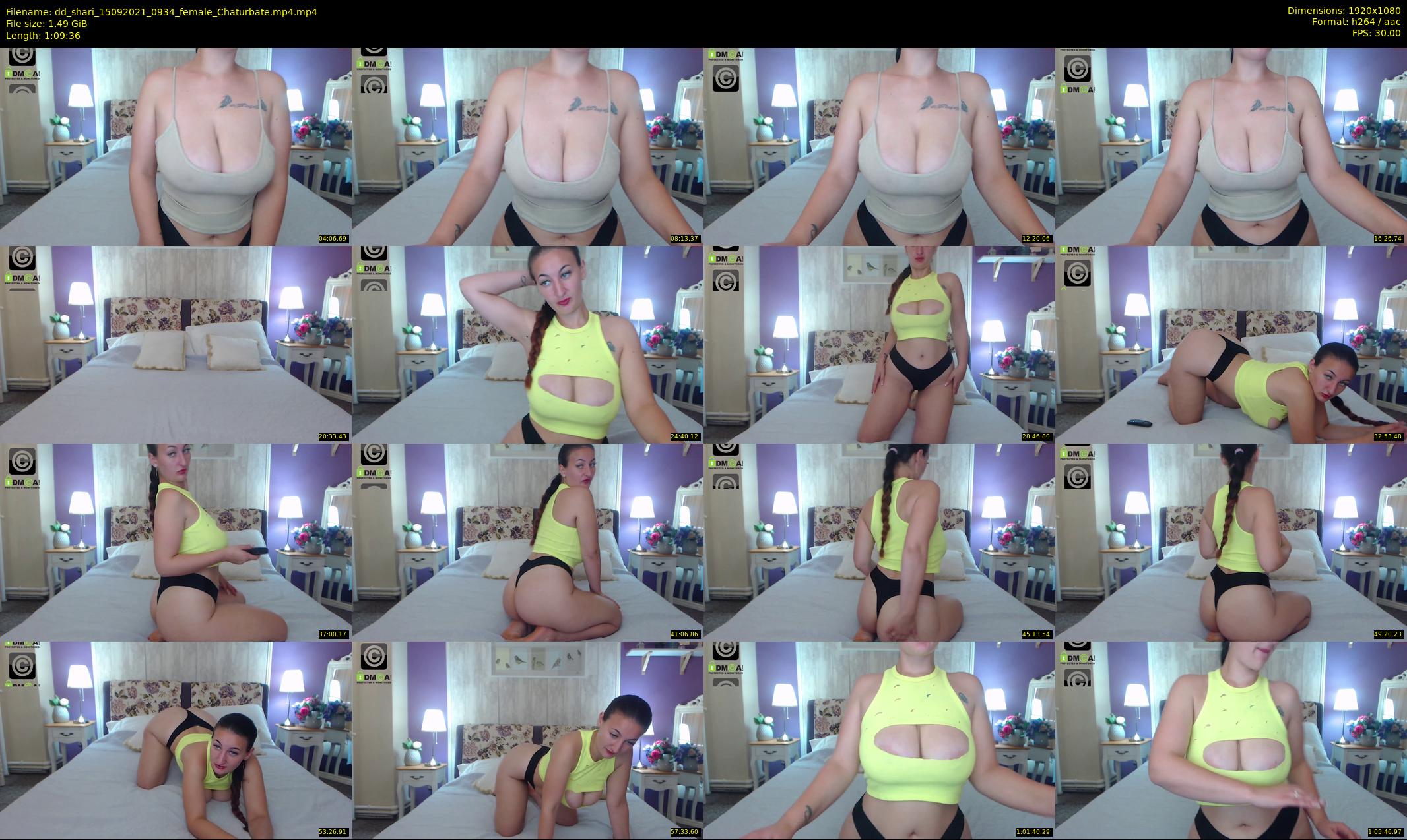dd_shari — 70 minute Chaturbate female cam show recording, 1080p, Sep 15, 2021