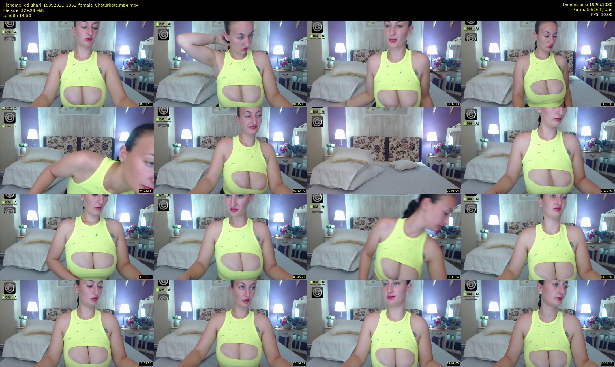 dd_shari — 15 minute Chaturbate female cam show recording, 1080p, Sep 15, 2021