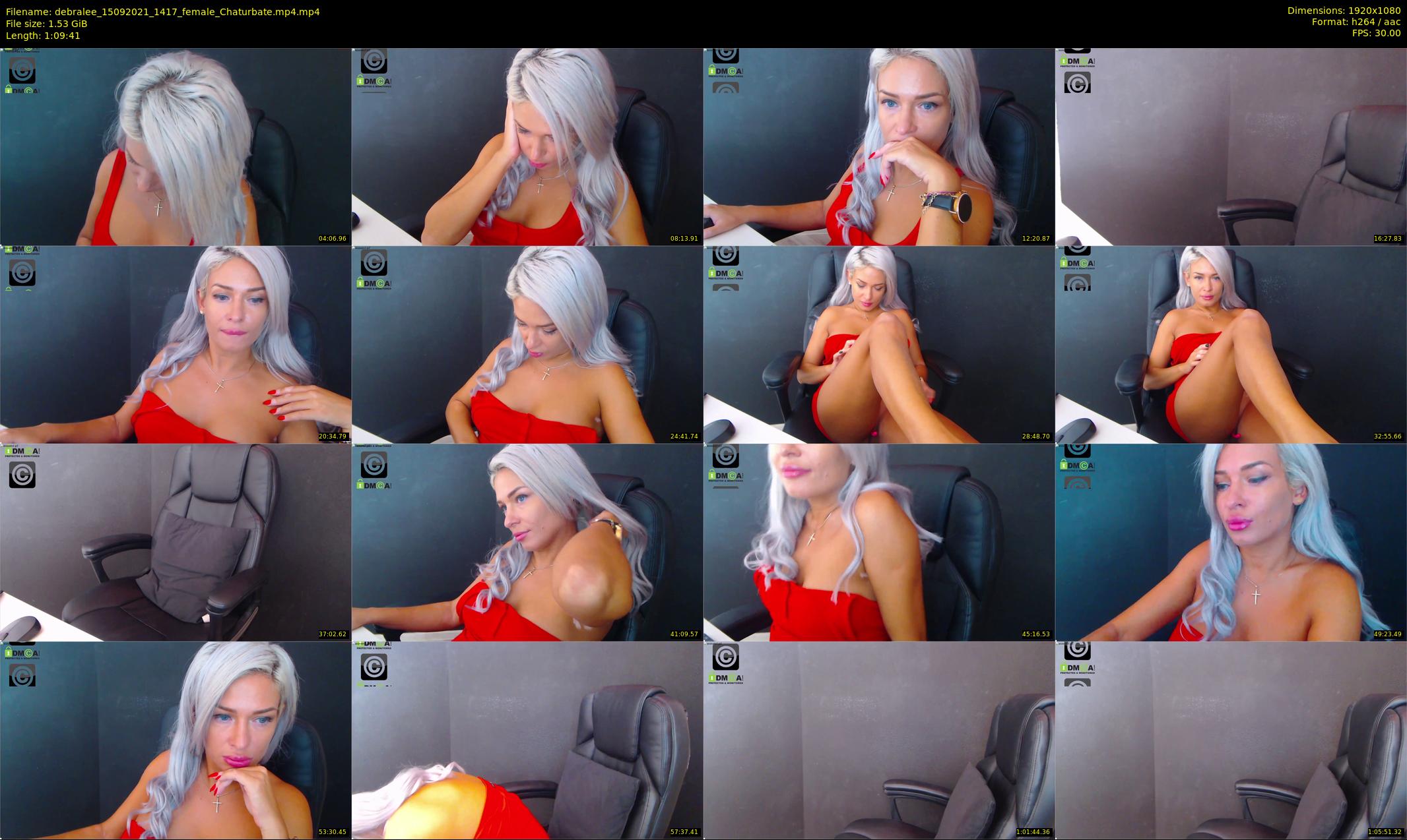 debralee — 70 minute Chaturbate female cam show recording, 1080p, Sep 15, 2021