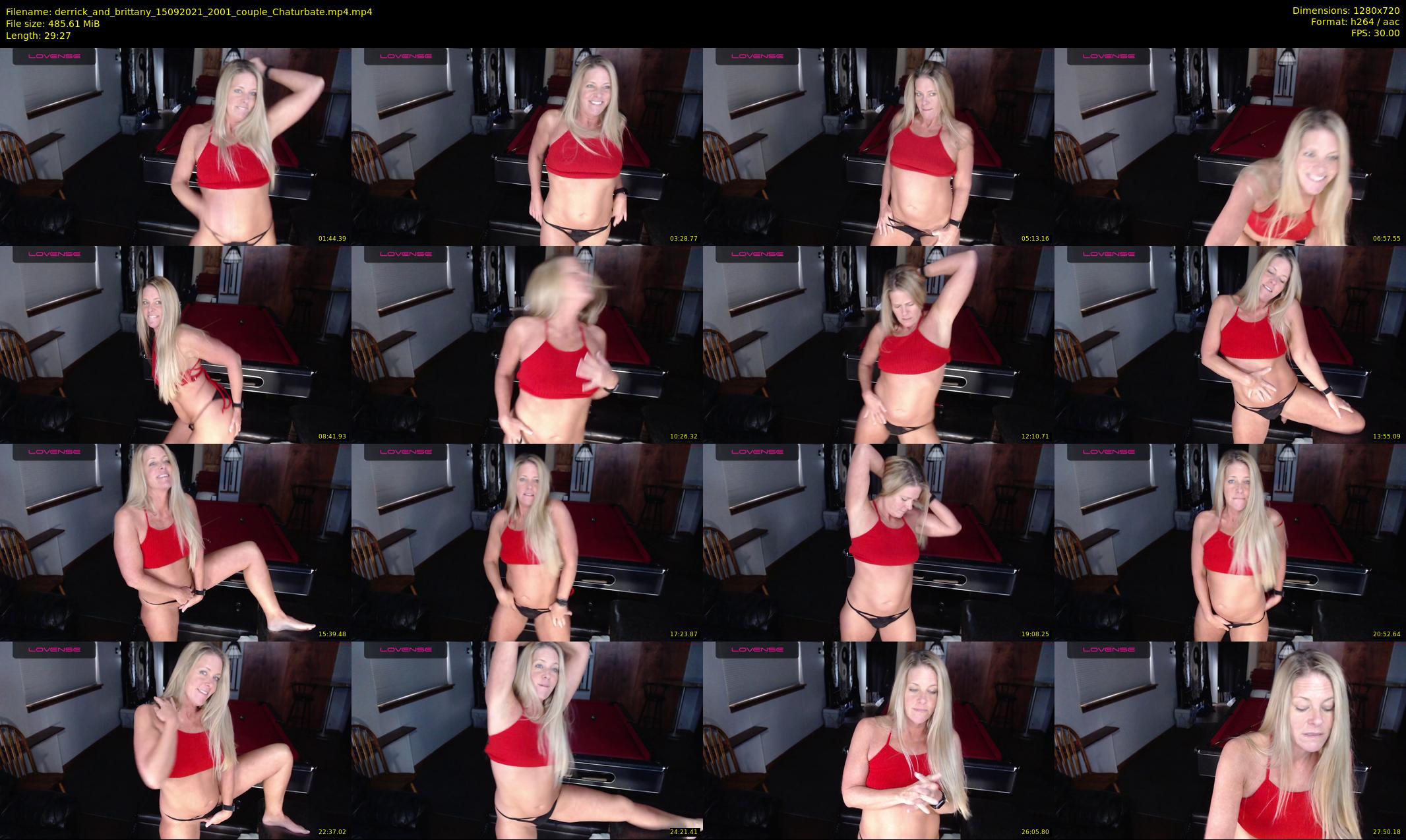 derrick_and_brittany — 30 minute Chaturbate couple cam show recording, 720p, Sep 15, 2021