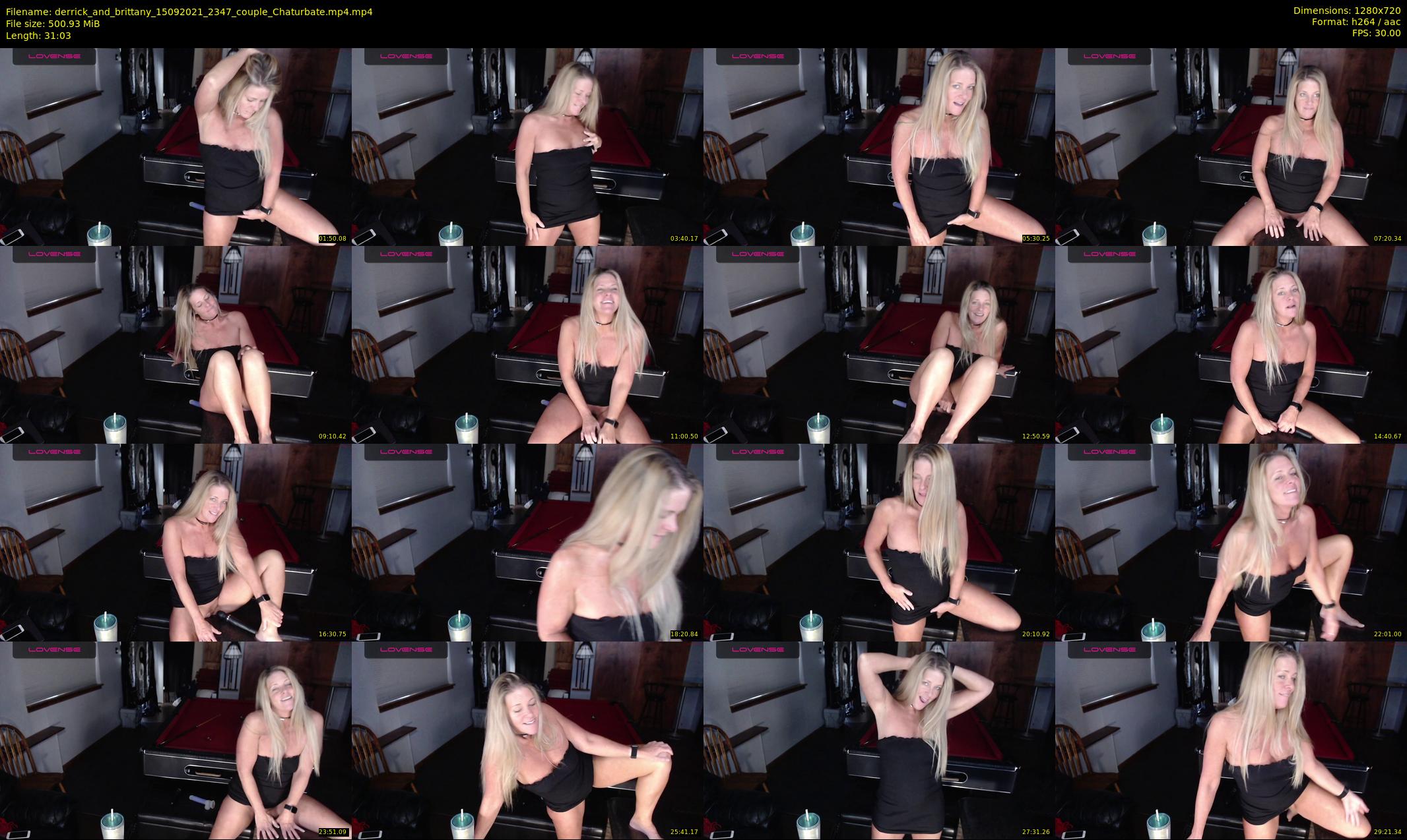 derrick_and_brittany — 32 minute Chaturbate couple cam show recording, 720p, Sep 15, 2021