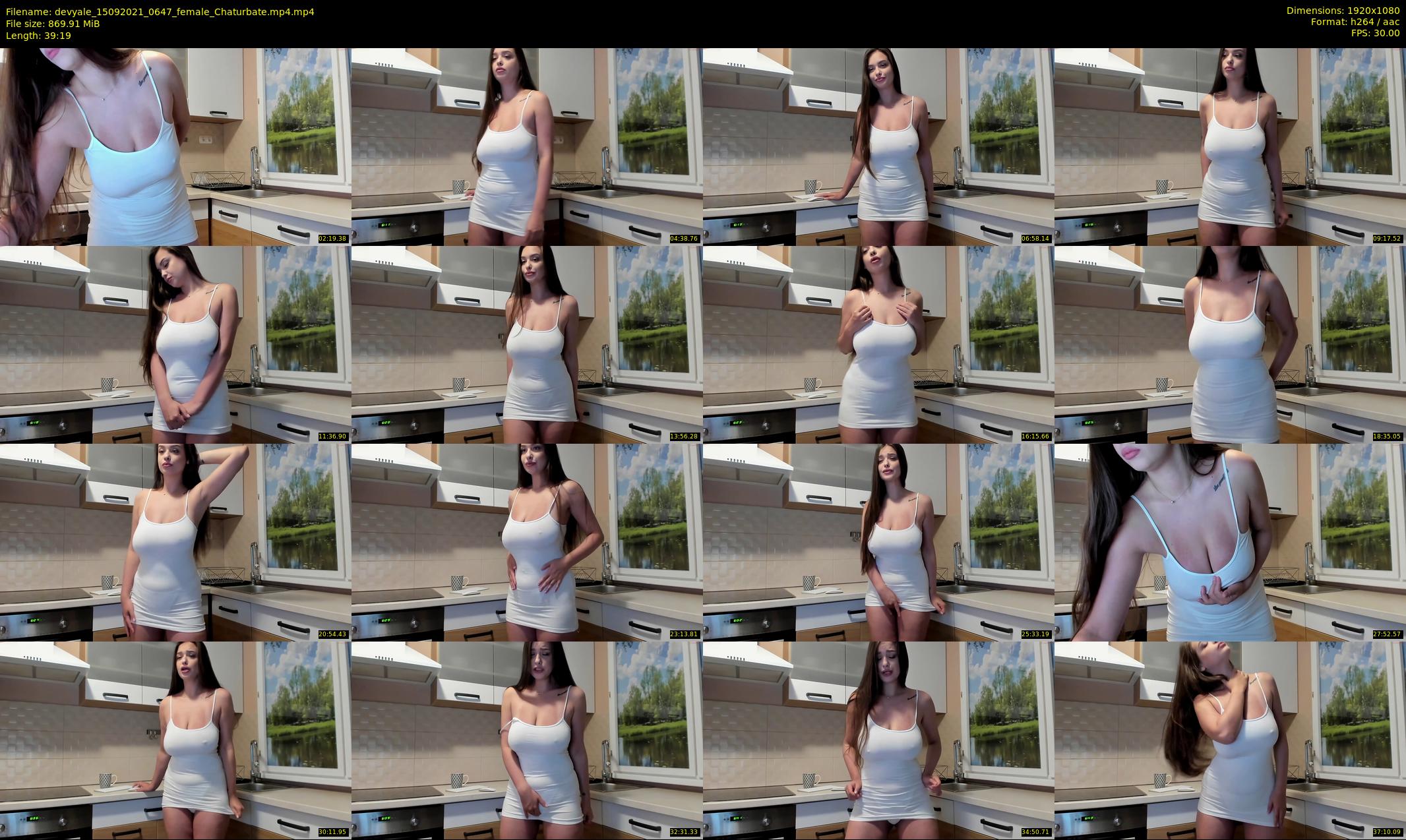 devyale — 40 minute Chaturbate female cam show recording, 1080p, Sep 15, 2021