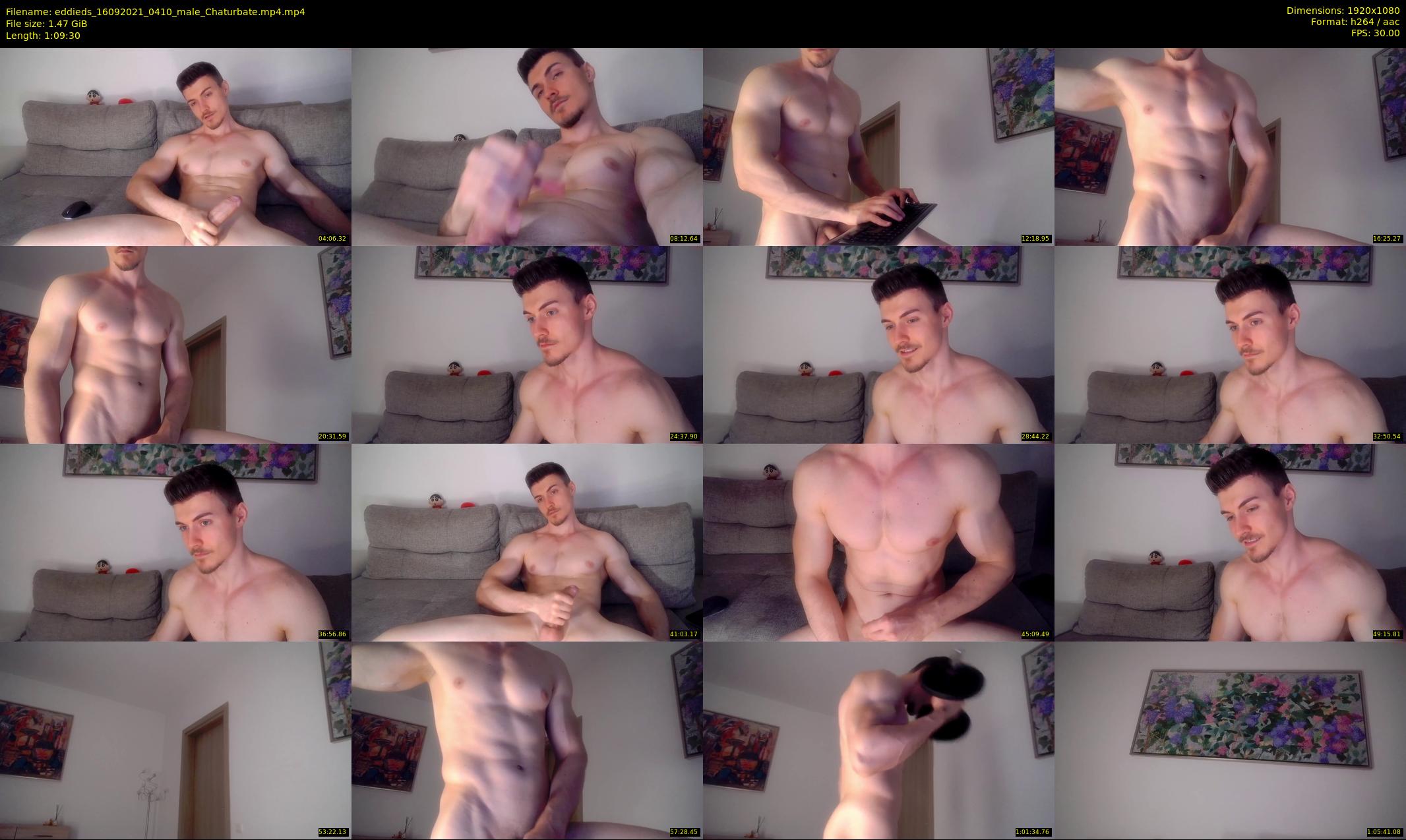 eddieds — 70 minute Chaturbate male cam show recording, 1080p, Sep 16, 2021