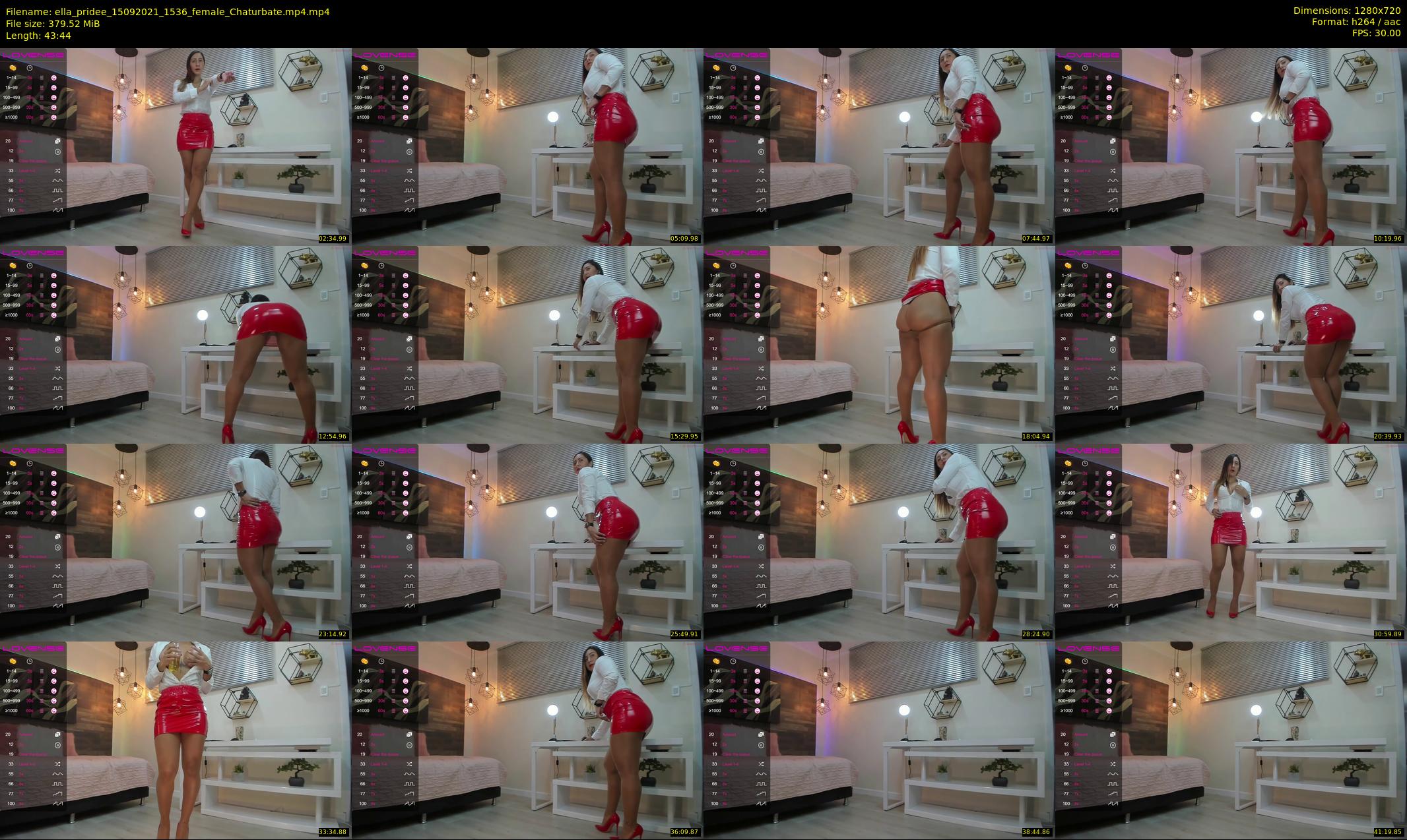 ella_pridee — 44 minute Chaturbate female cam show recording, 720p, Sep 15, 2021