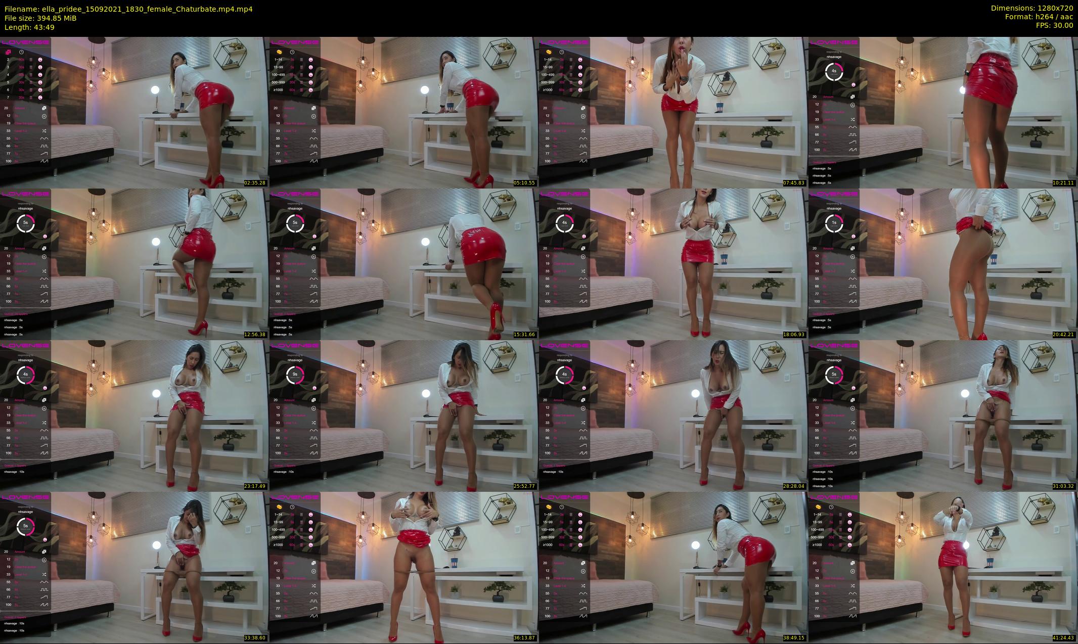 ella_pridee — 44 minute Chaturbate female cam show recording, 720p, Sep 15, 2021