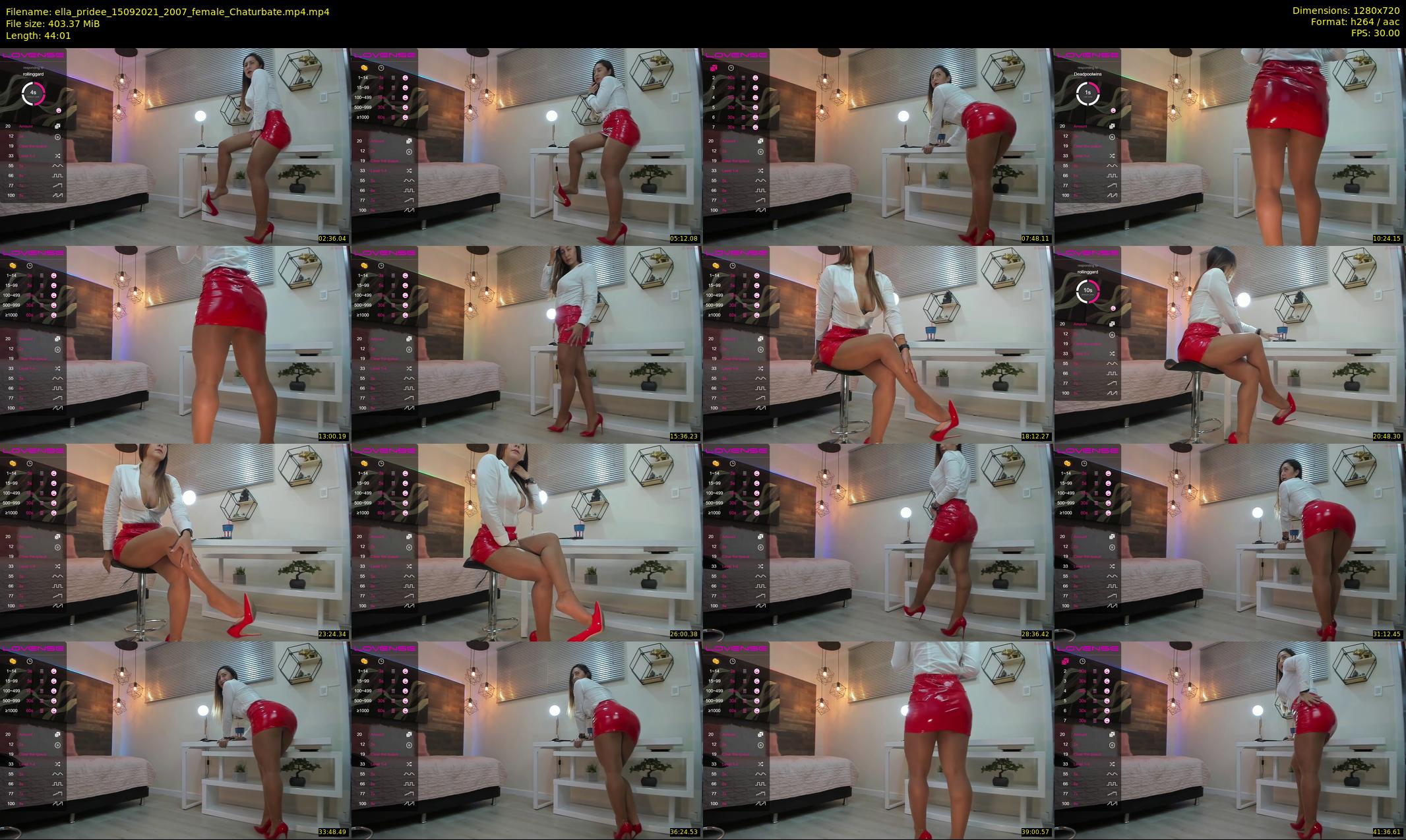 ella_pridee — 45 minute Chaturbate female cam show recording, 720p, Sep 15, 2021
