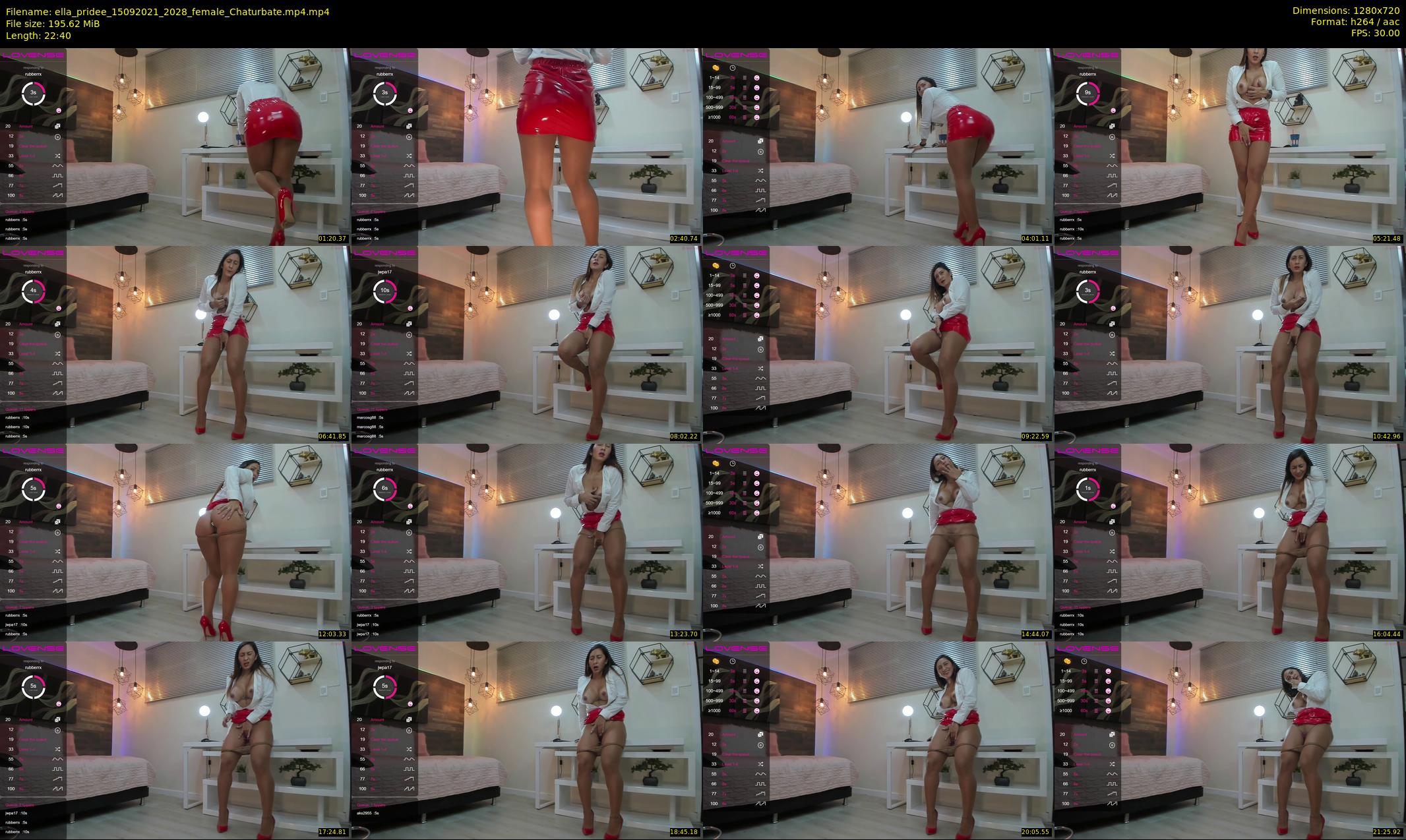 ella_pridee — 23 minute Chaturbate female cam show recording, 720p, Sep 15, 2021