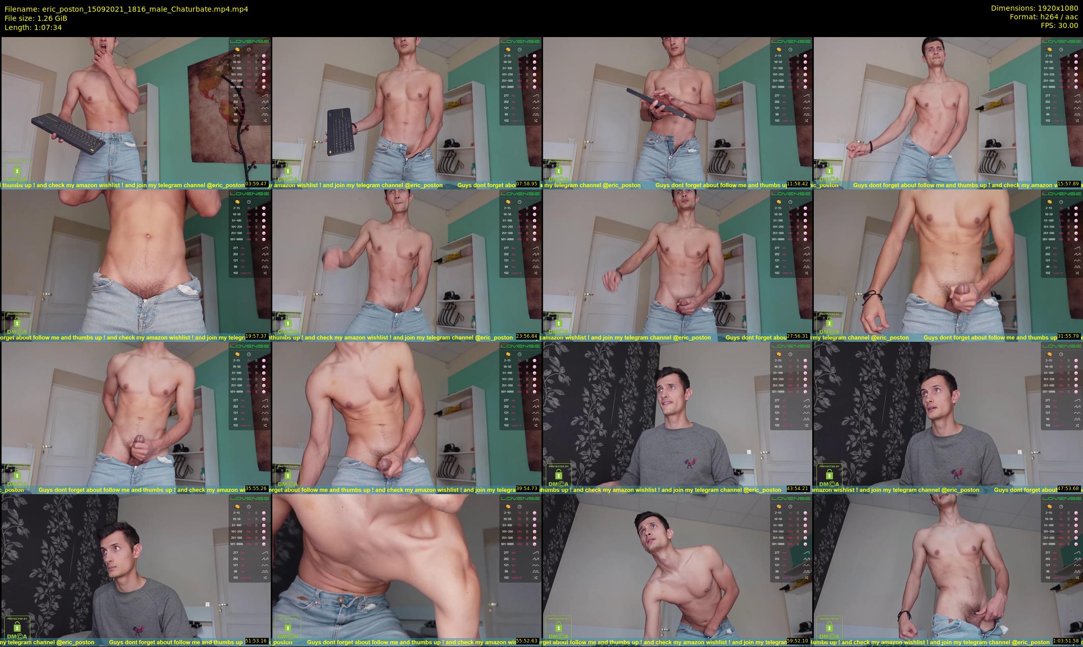 eric_poston — 68 minute Chaturbate male cam show recording, 1080p, Sep 15, 2021