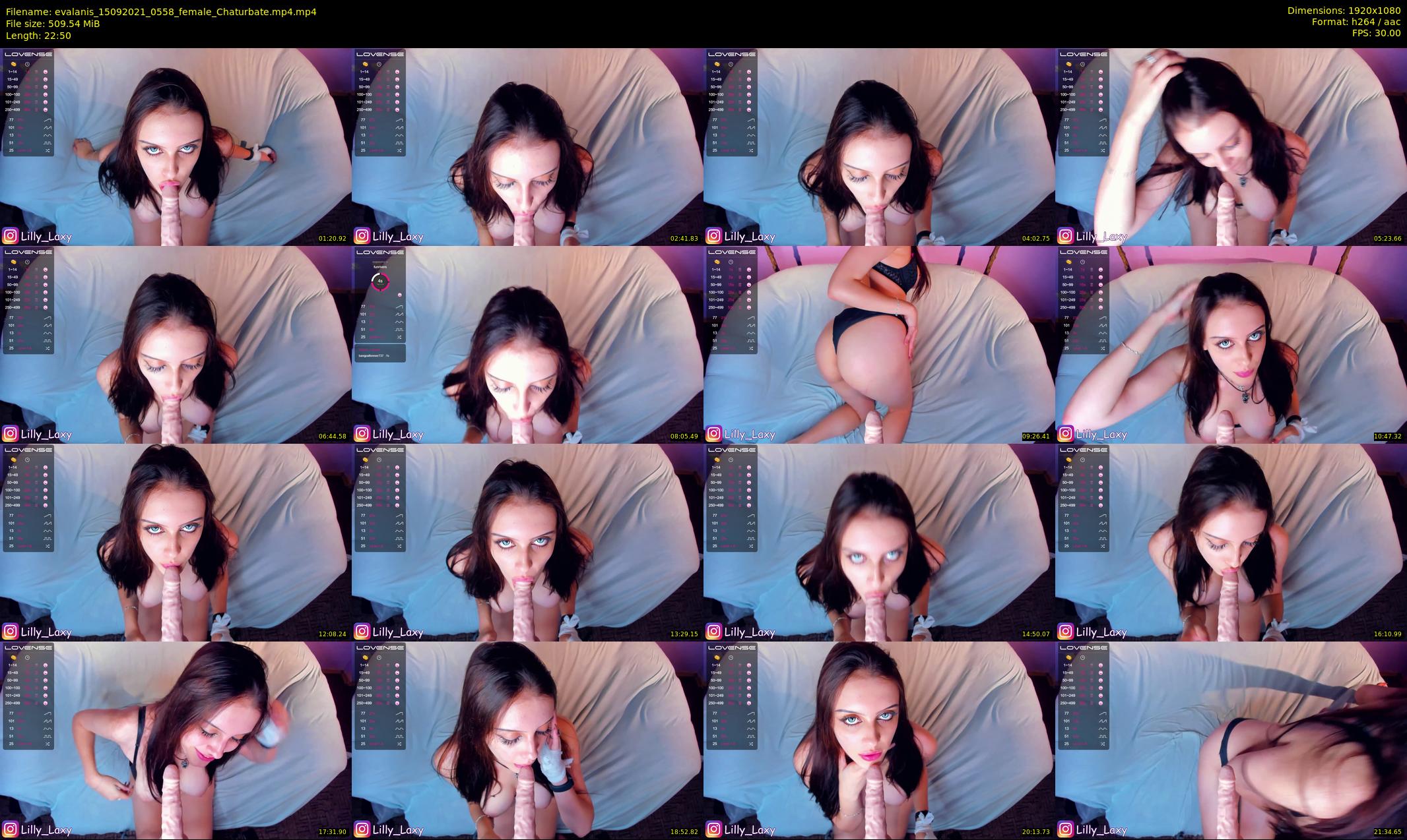 evalanis — 23 minute Chaturbate couple cam show recording, 1080p, Sep 15, 2021