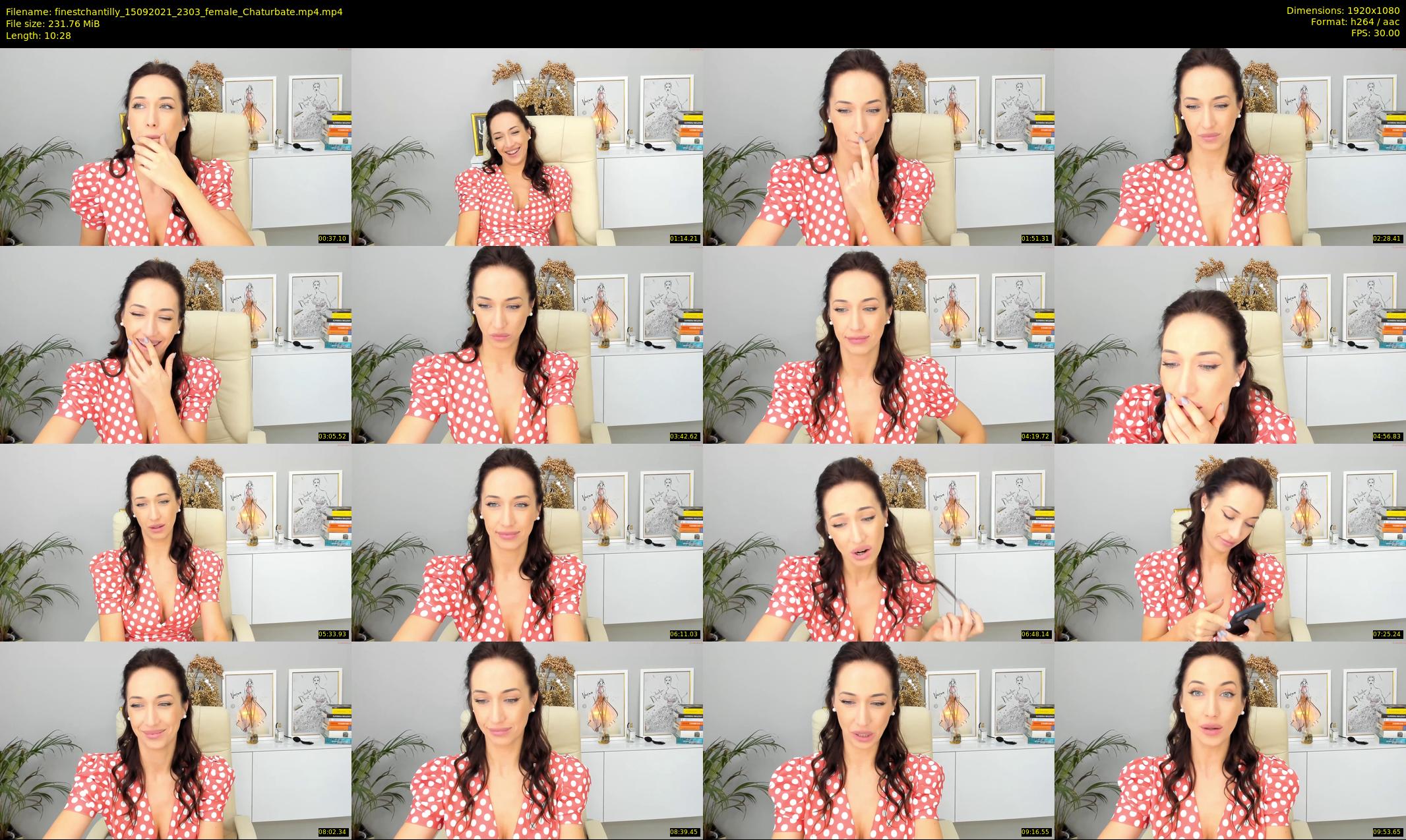 finestchantilly — 11 minute Chaturbate female cam show recording, 1080p, Sep 15, 2021