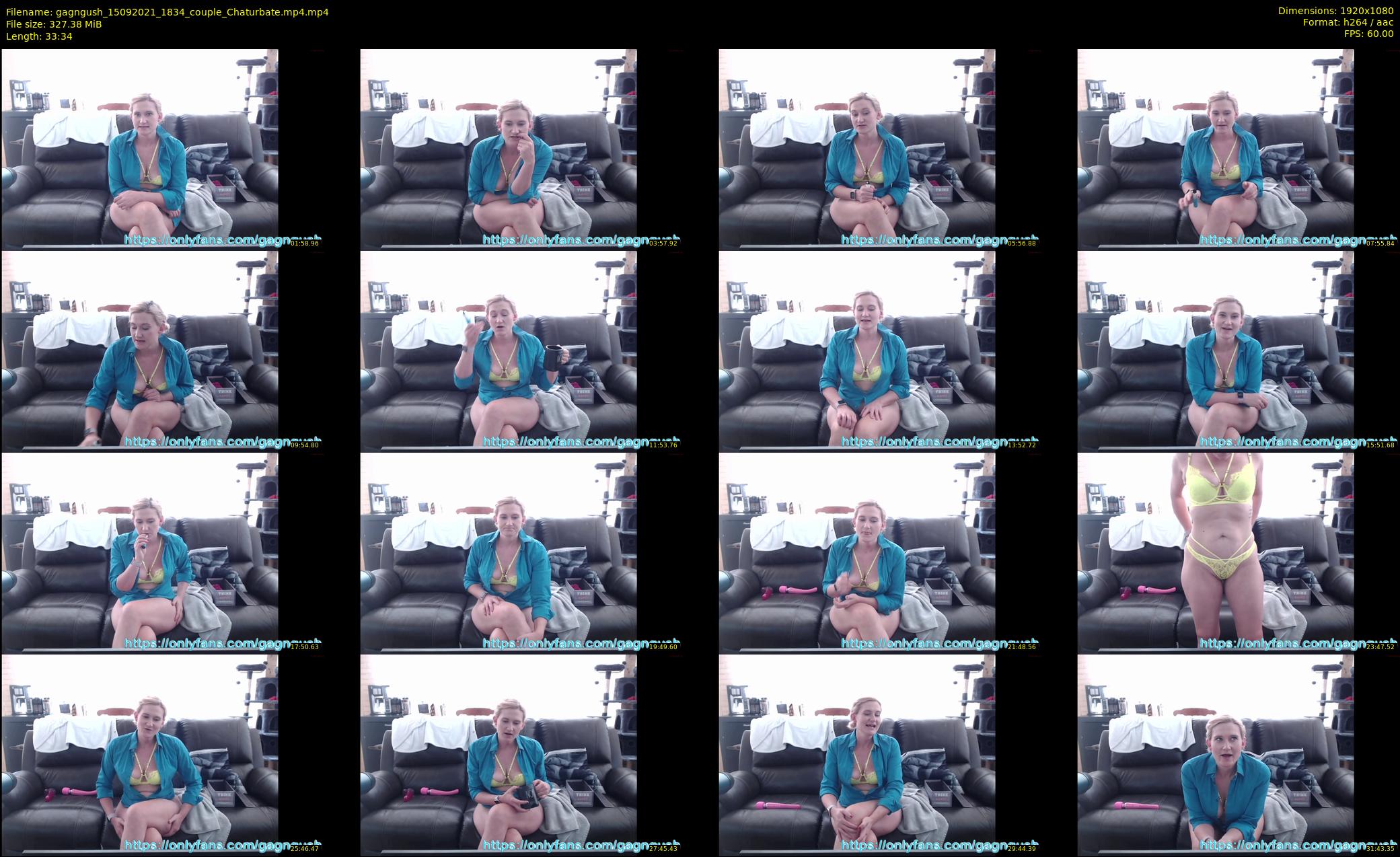 gagngush — 34 minute Chaturbate couple cam show recording, 1080p, Sep 15, 2021