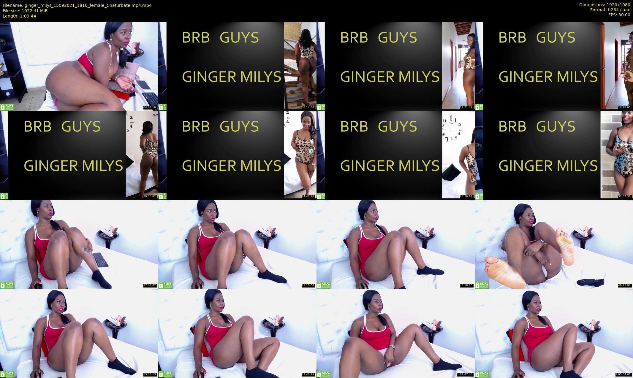 ginger_milys — 70 minute Chaturbate female cam show recording, 1080p, Sep 15, 2021