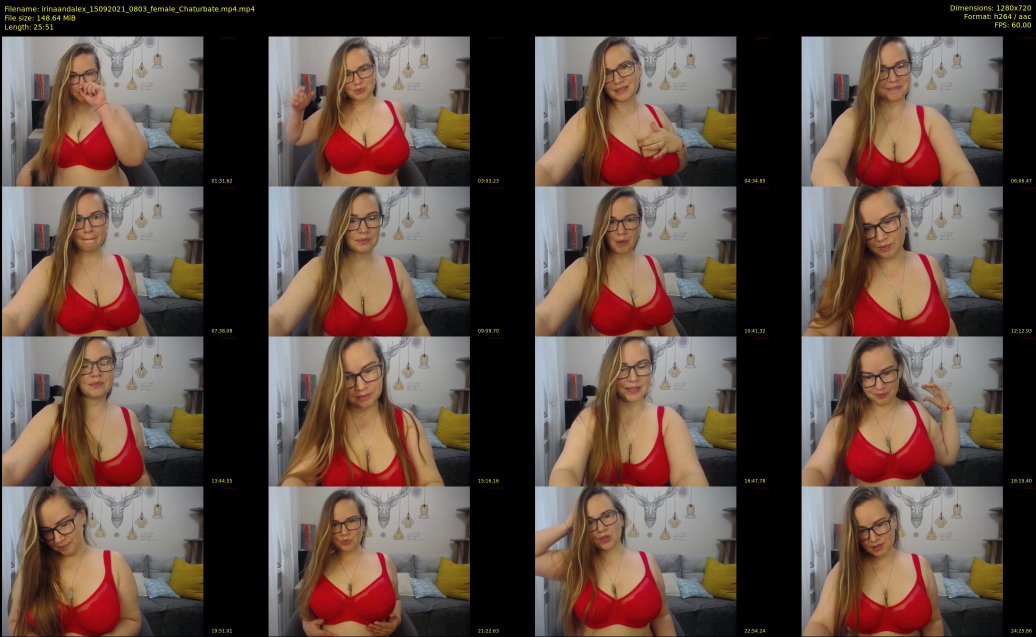 irinaandalex — 26 minute Chaturbate couple cam show recording, 720p, Sep 15, 2021
