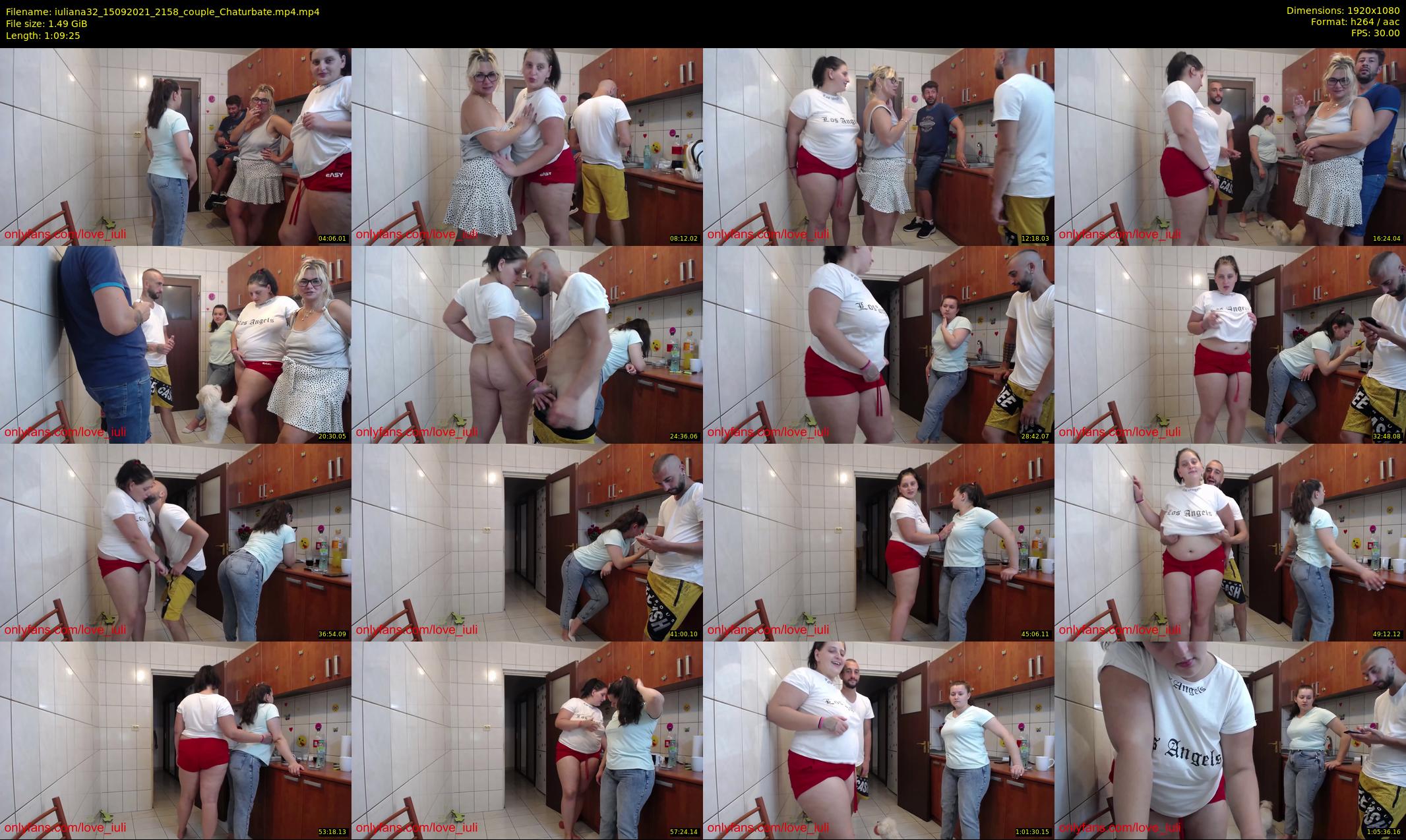 iuliana32 — 70 minute Chaturbate couple cam show recording, 1080p, Sep 15, 2021