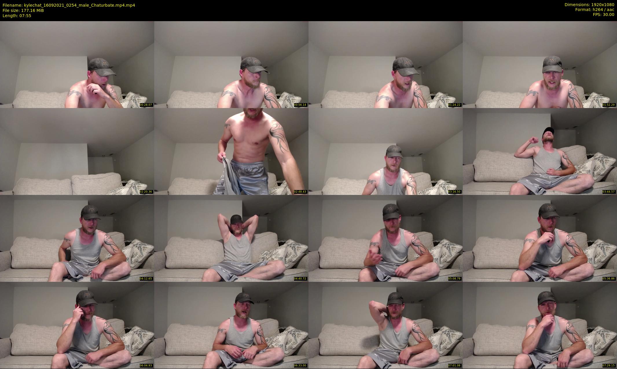 kylechat — 8 minute Chaturbate male cam show recording, 1080p, Sep 16, 2021