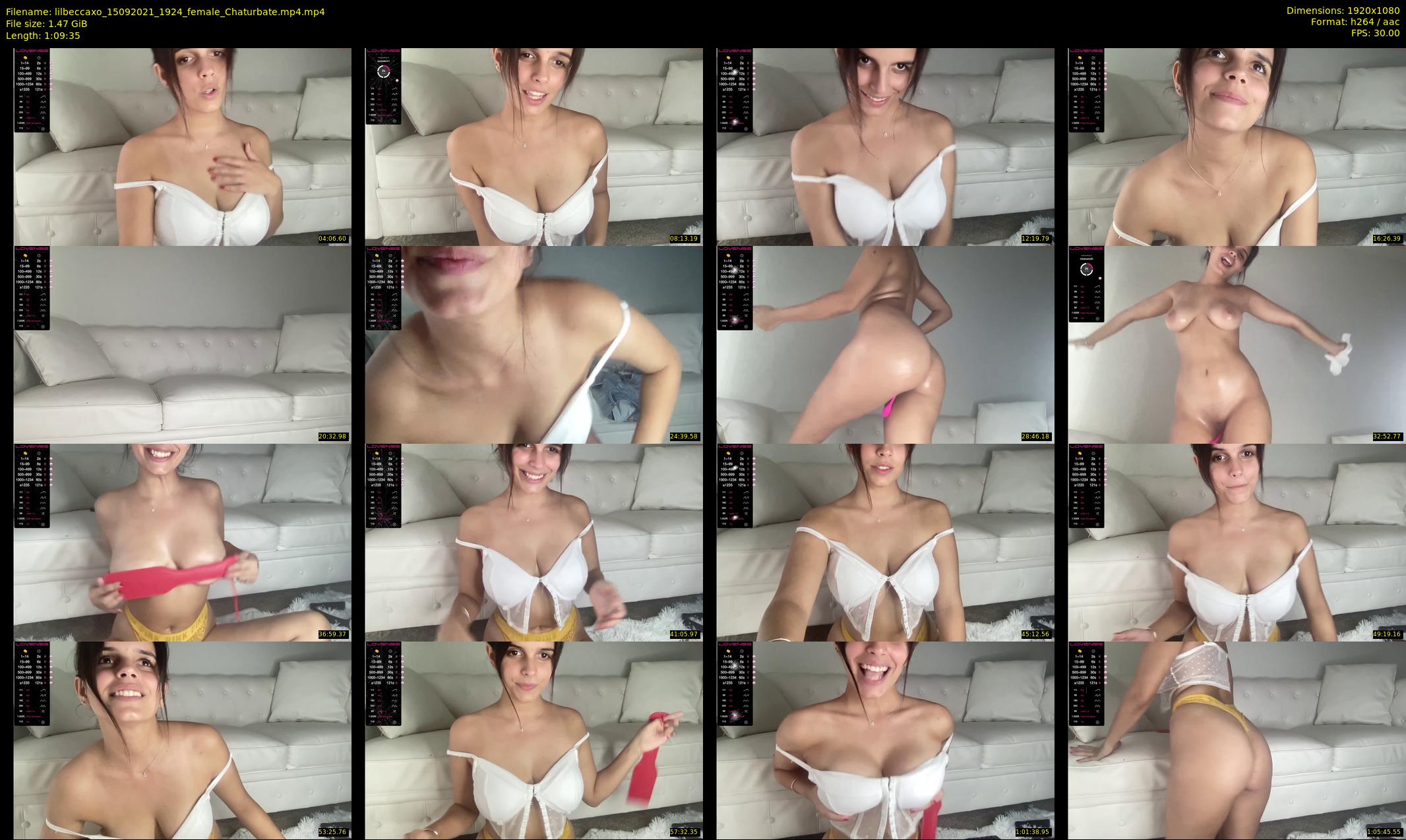 lilbeccaxo — 70 minute Chaturbate female cam show recording, 1080p, Sep 15, 2021