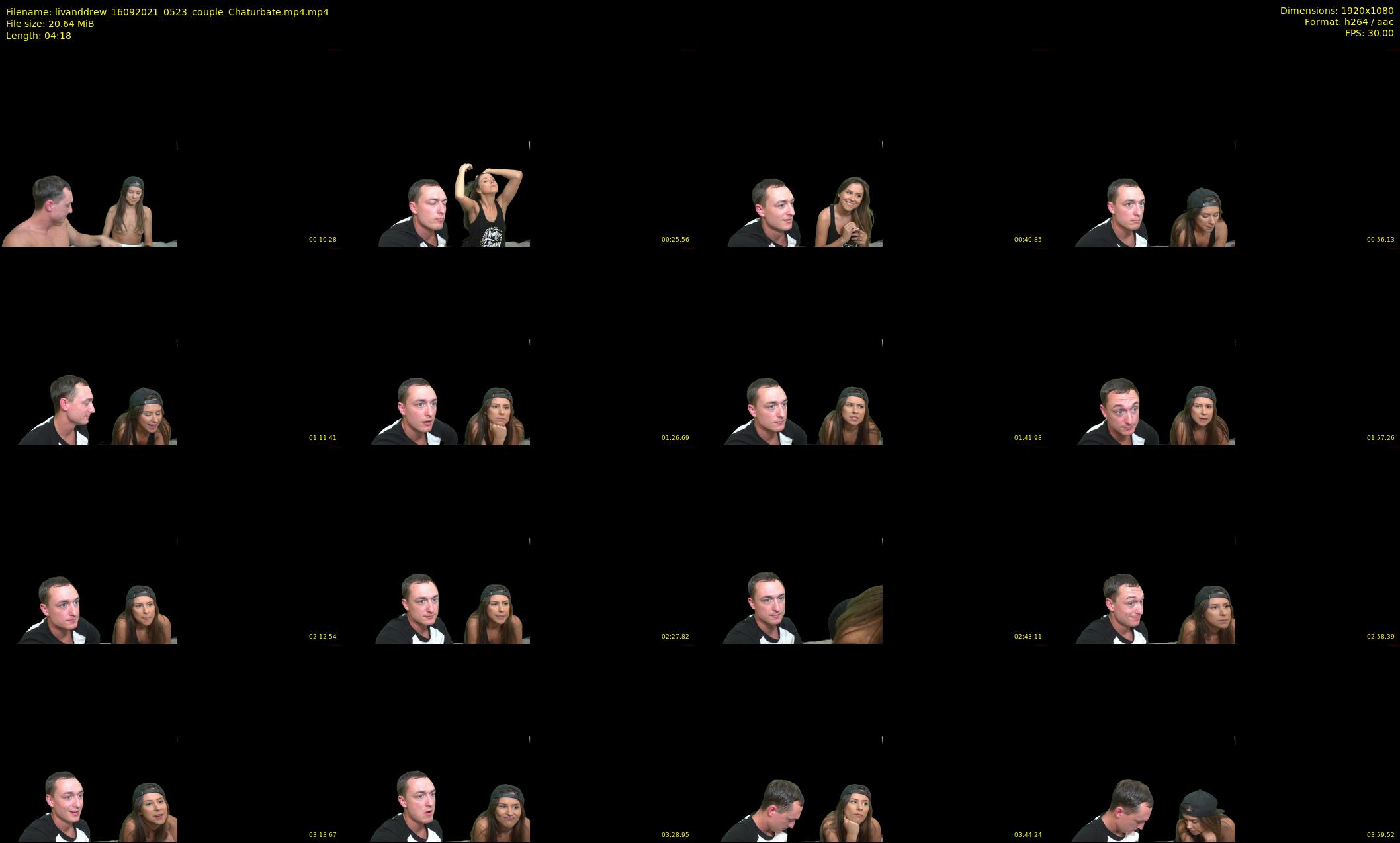 livanddrew — 5 minute Chaturbate couple cam show recording, 1080p, Sep 16, 2021