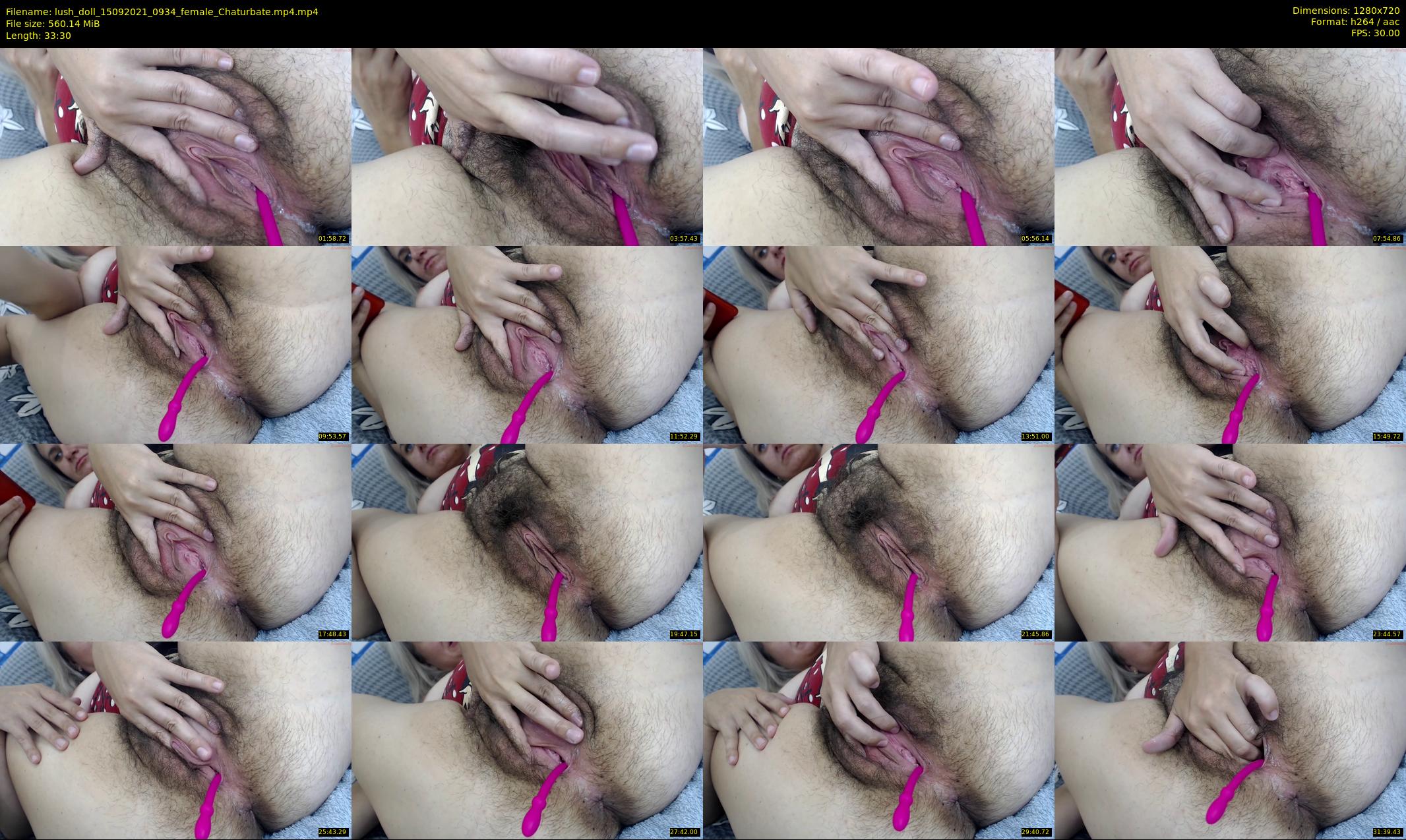 lush_doll — 34 minute Chaturbate female cam show recording, 720p, Sep 15, 2021