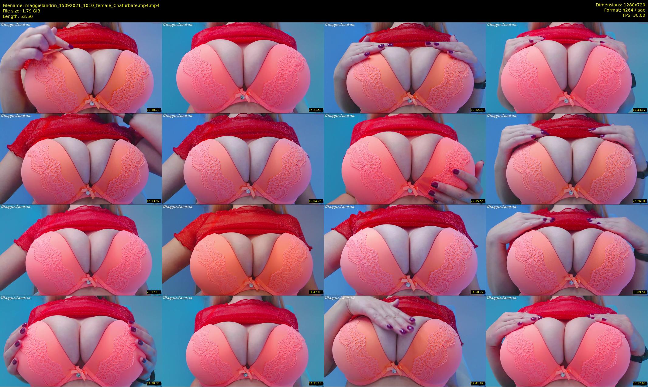 maggielandrin — 54 minute Chaturbate female cam show recording, 720p, Sep 15, 2021