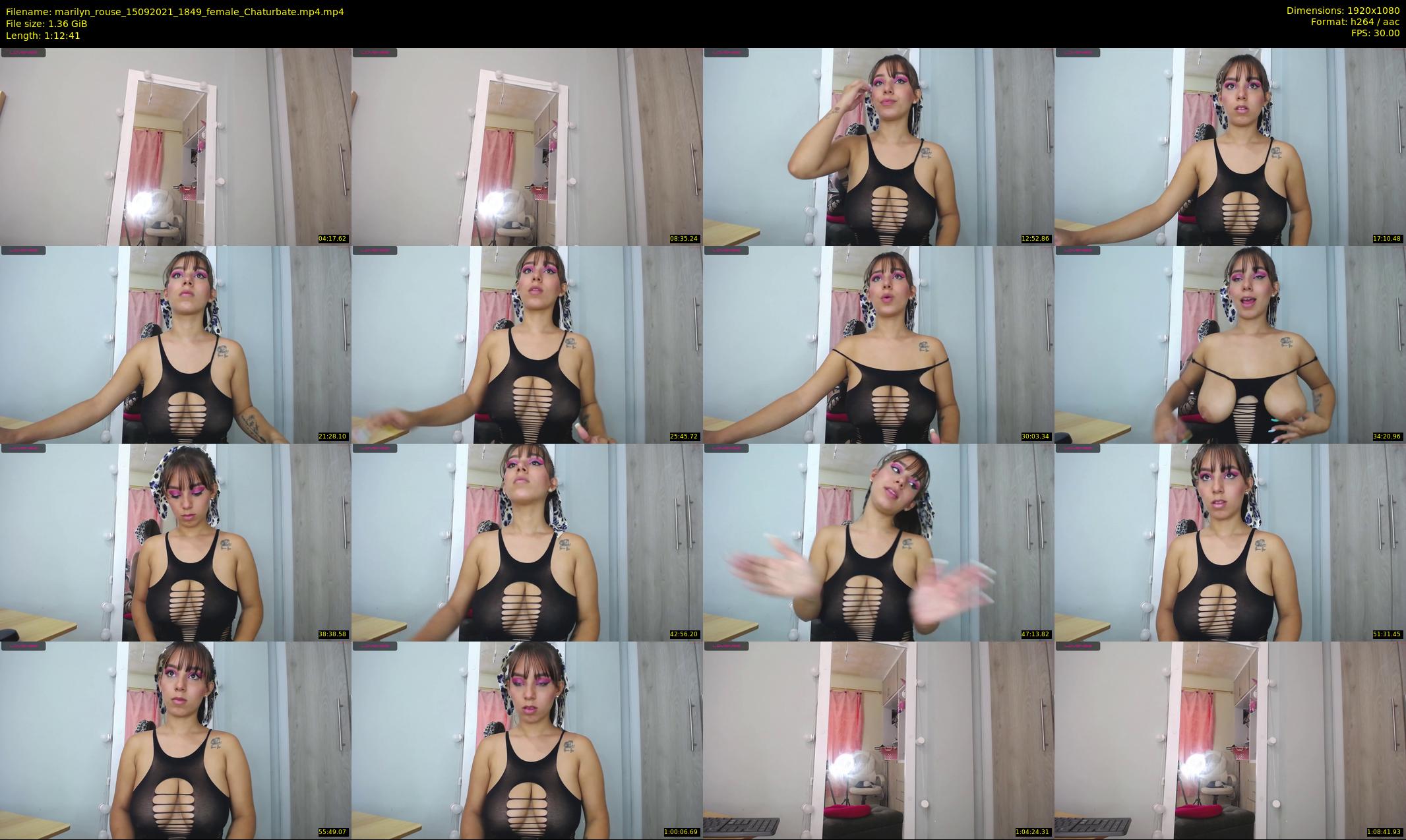 marilyn_rouse — 73 minute Chaturbate female cam show recording, 1080p, Sep 15, 2021